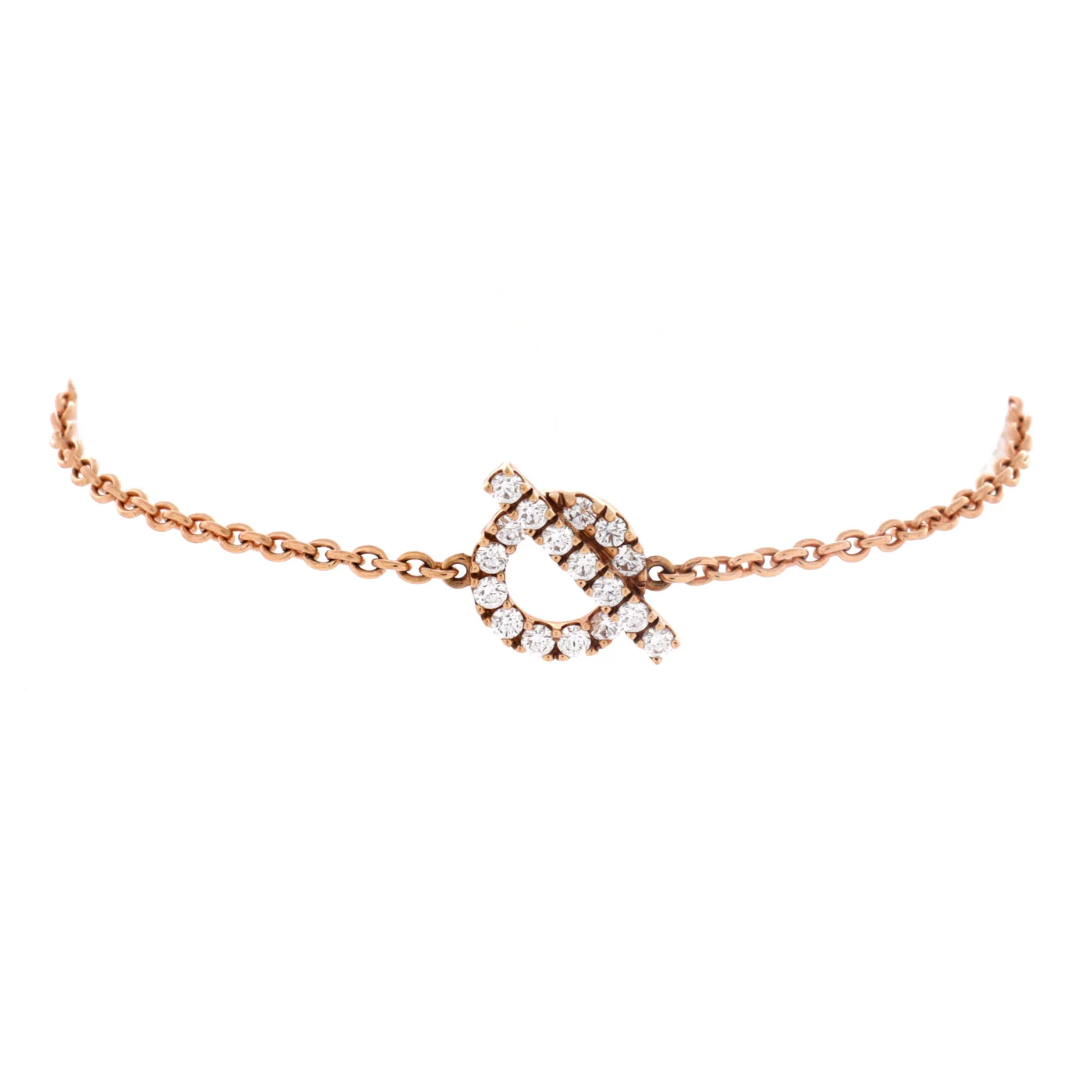 Finesse Bracelet 18K Rose Gold and Diamonds