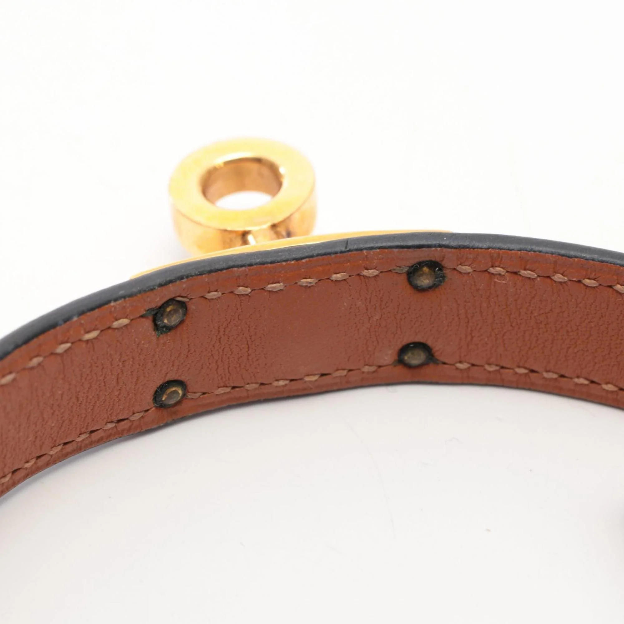 Kelly Double Tour Bracelet Box Calf Leather Black - Image 7