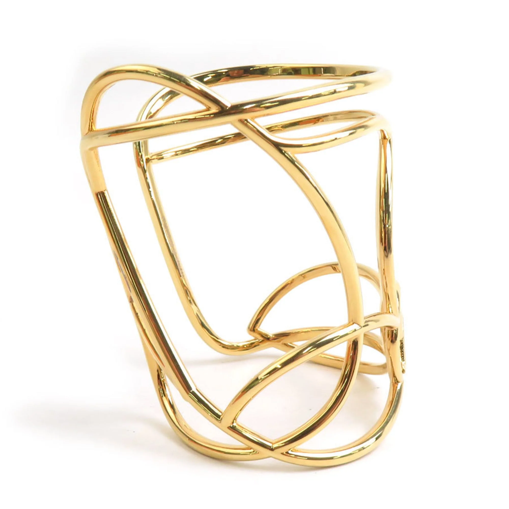 Bangle Bracelet Metal Gold - Image 2