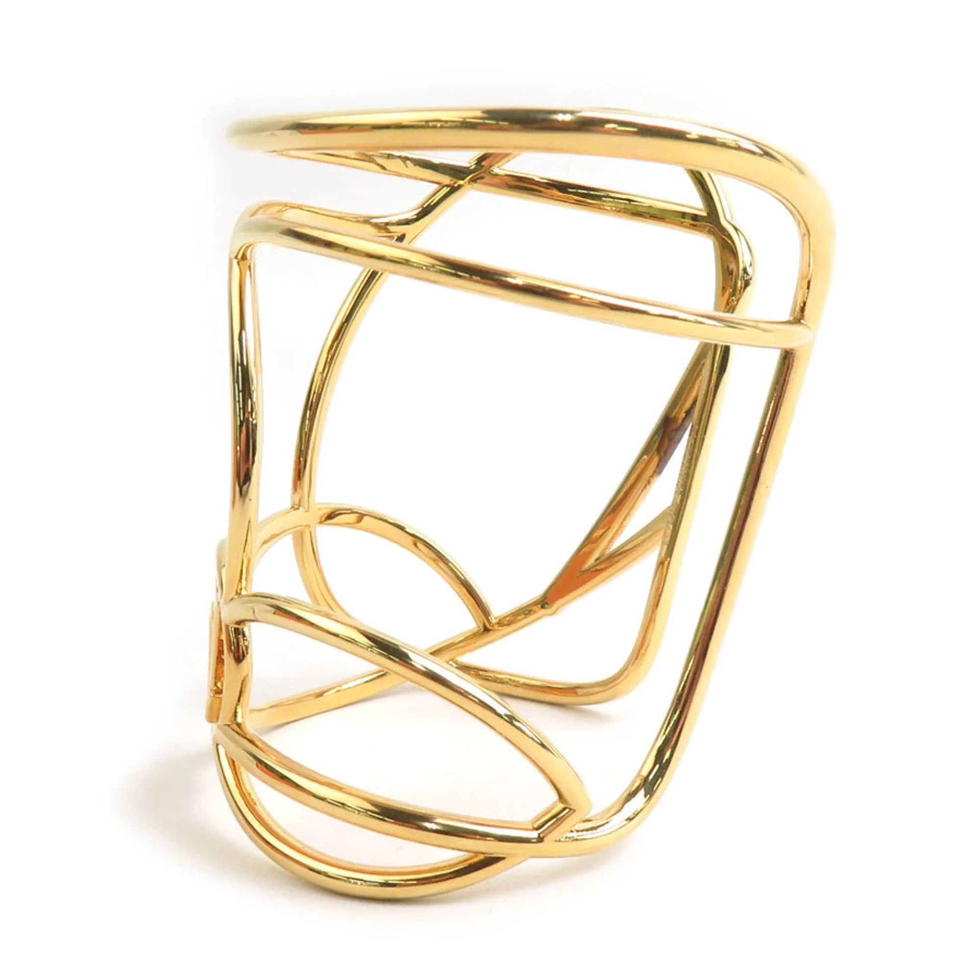 Bangle Bracelet Metal Gold - Image 4