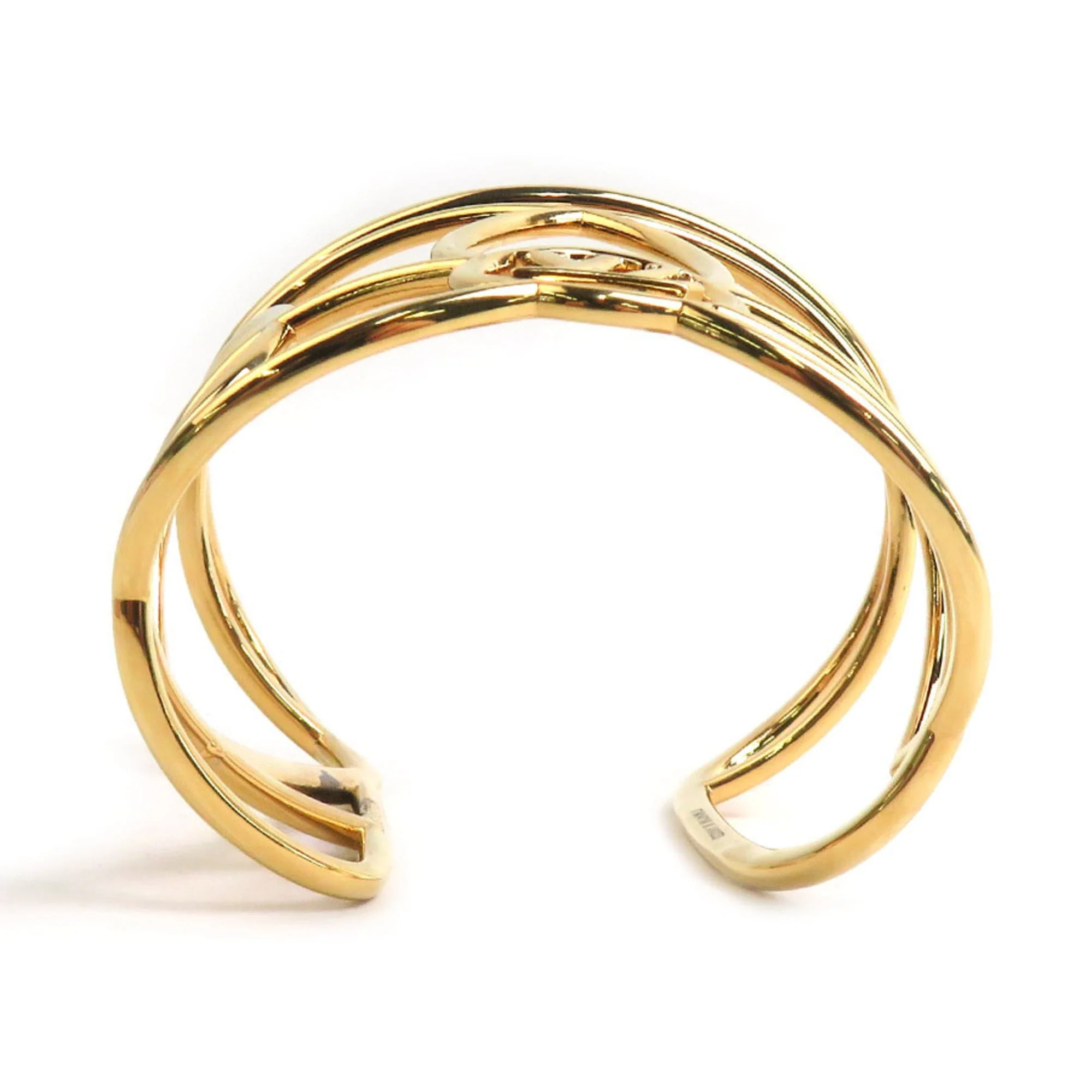 Bangle Bracelet Metal Gold - Image 6