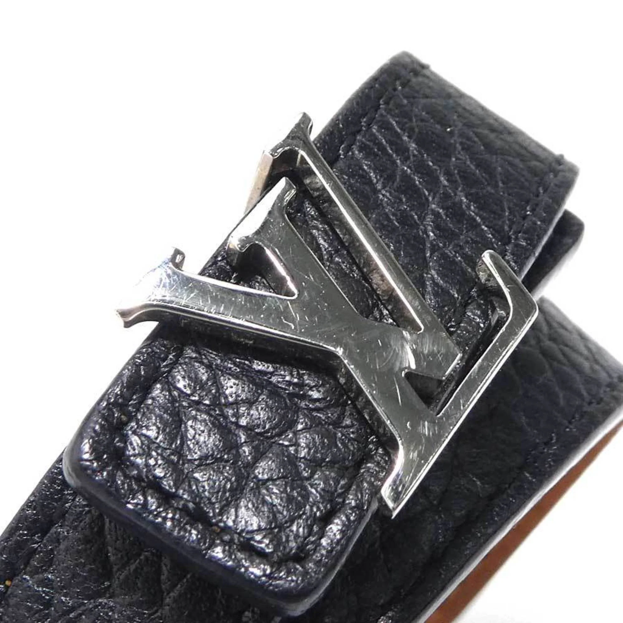 Bracelet Leather and Metal Black - Image 8