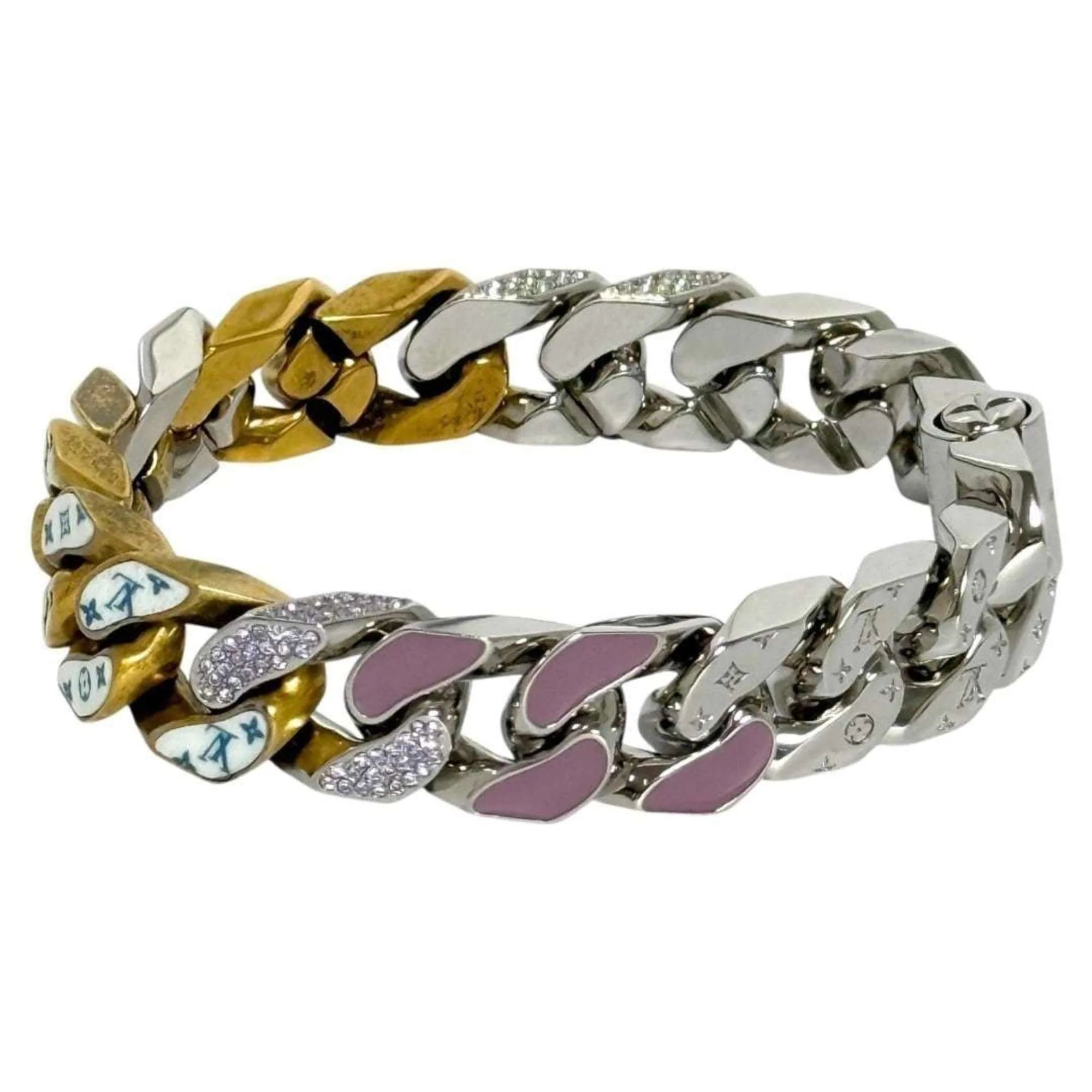 Bracelet Metal and Rhinestone - Image 4