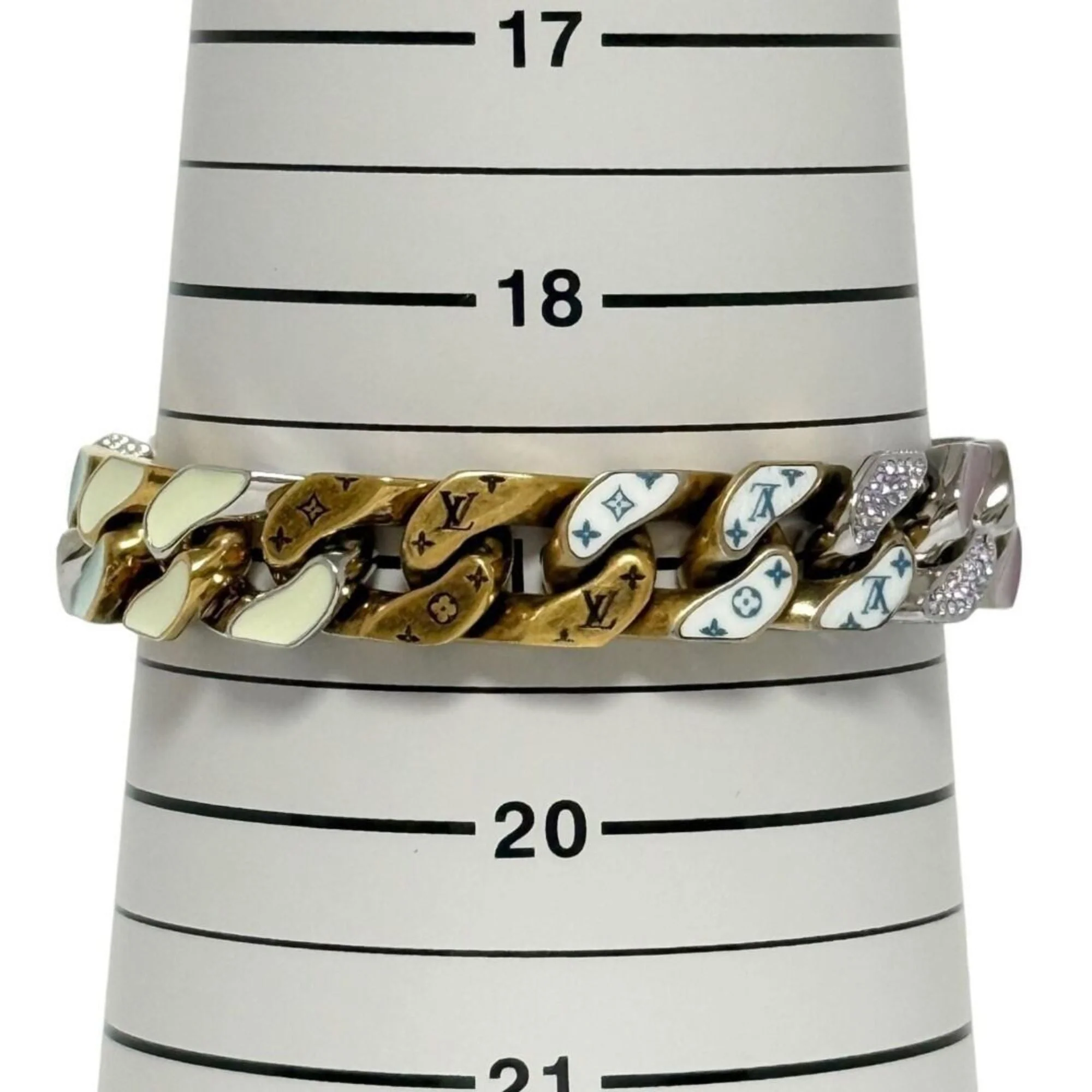 Bracelet Metal and Rhinestone - Image 8
