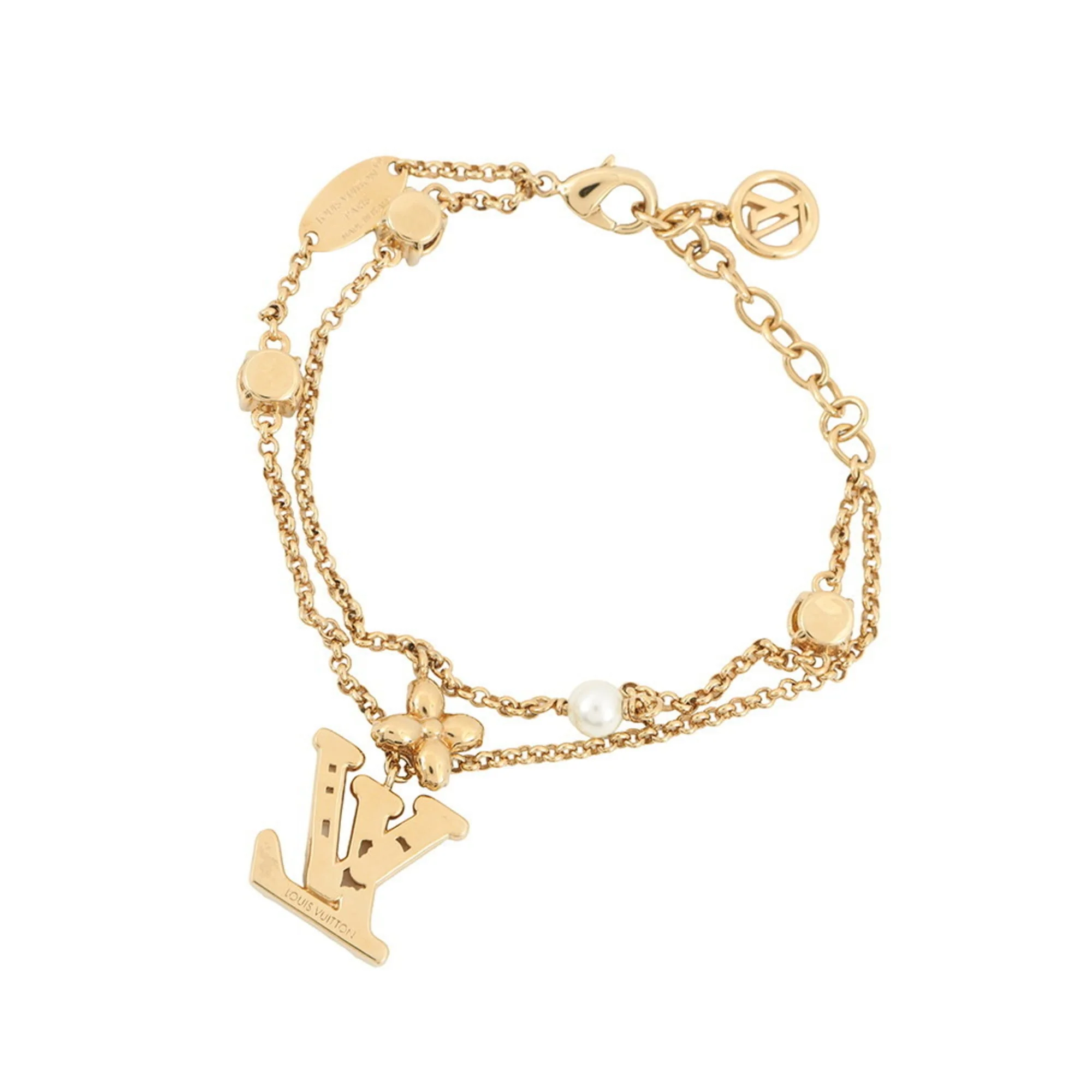 Charm Bracelet Metal and Rhinestone - Image 3