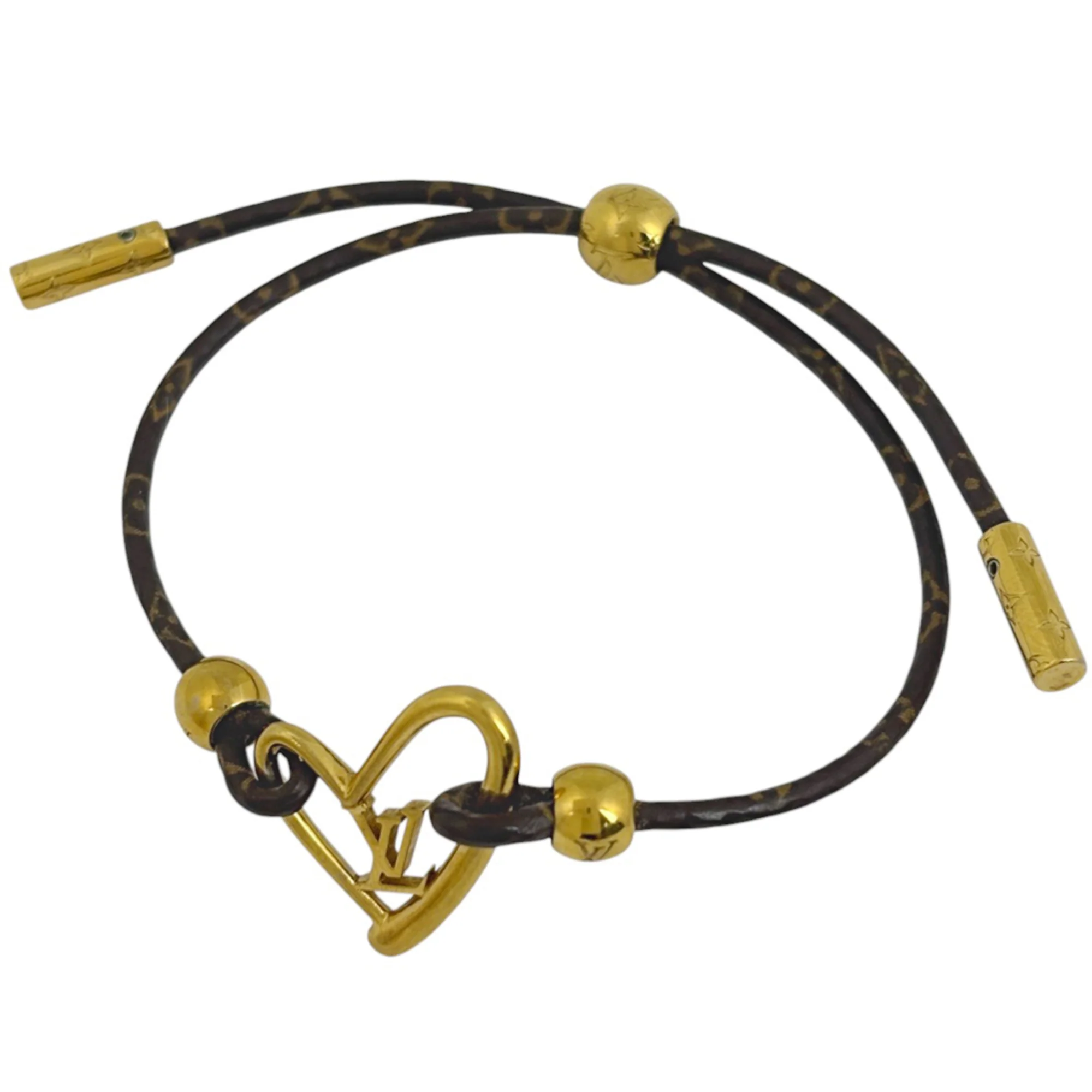 Monogram Bracelet Brown