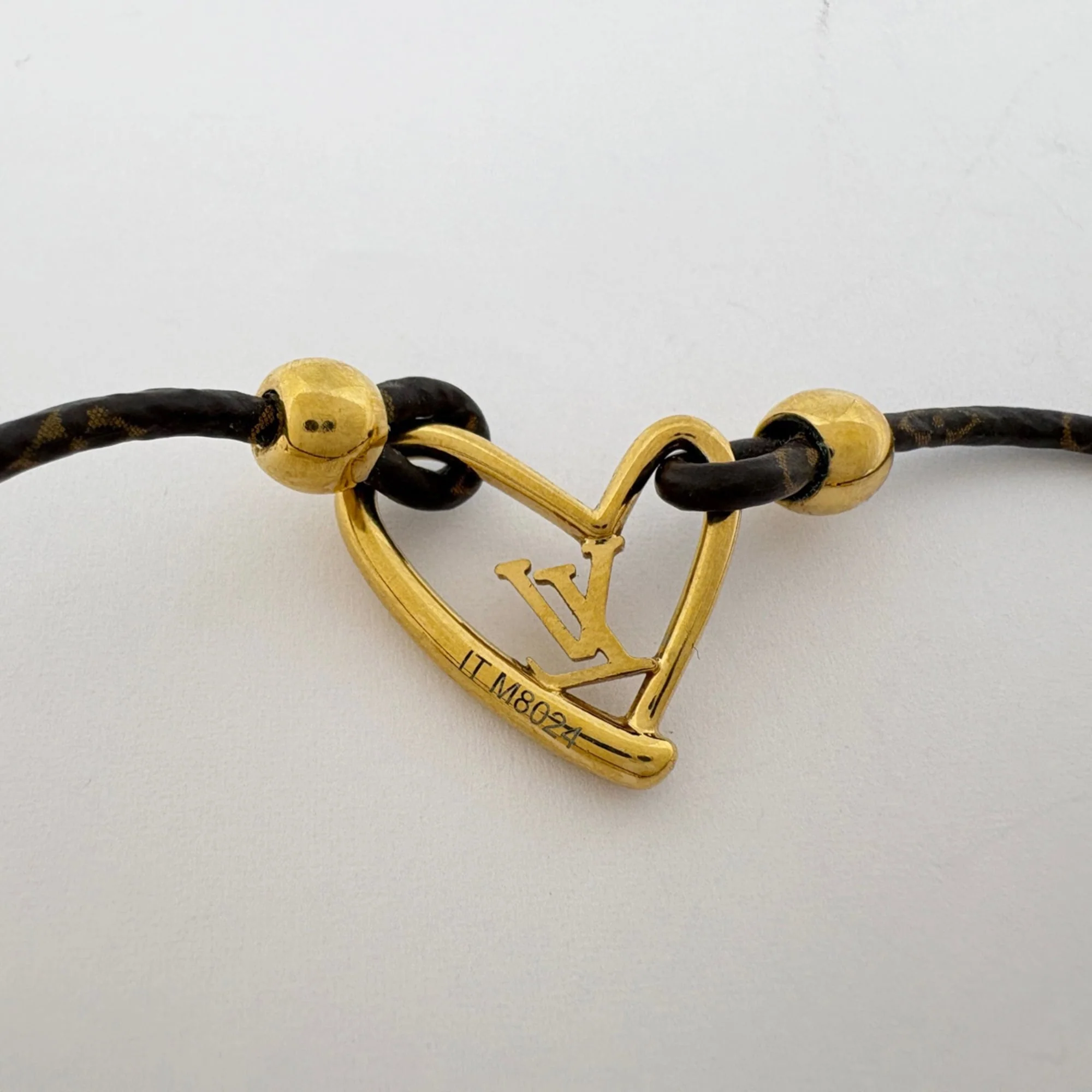 Monogram Bracelet Brown - Image 2