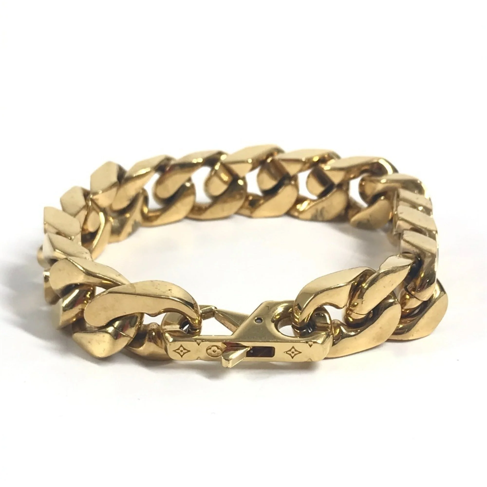 Monogram Bracelet Metal Gold - Image 3