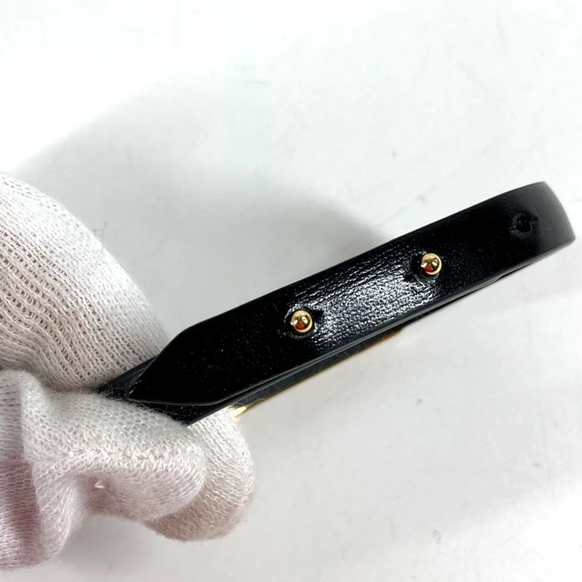 Monogram Flower Bangle Leather Bracelet - Image 5