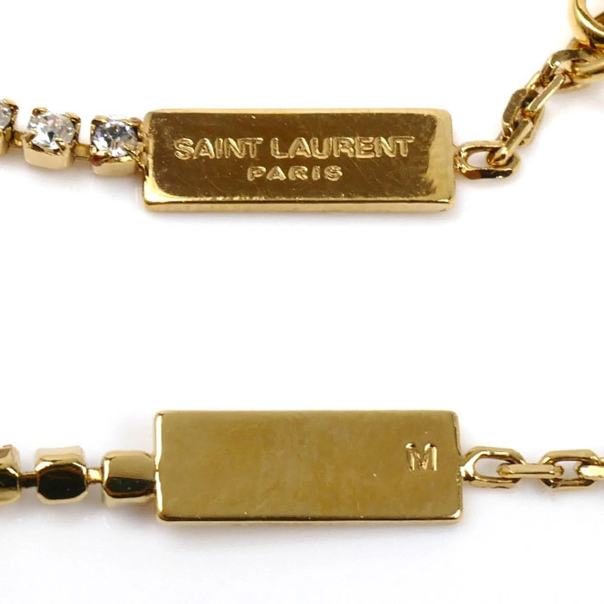 Cassandra Bracelet Gold and Rhinestone - Image 5
