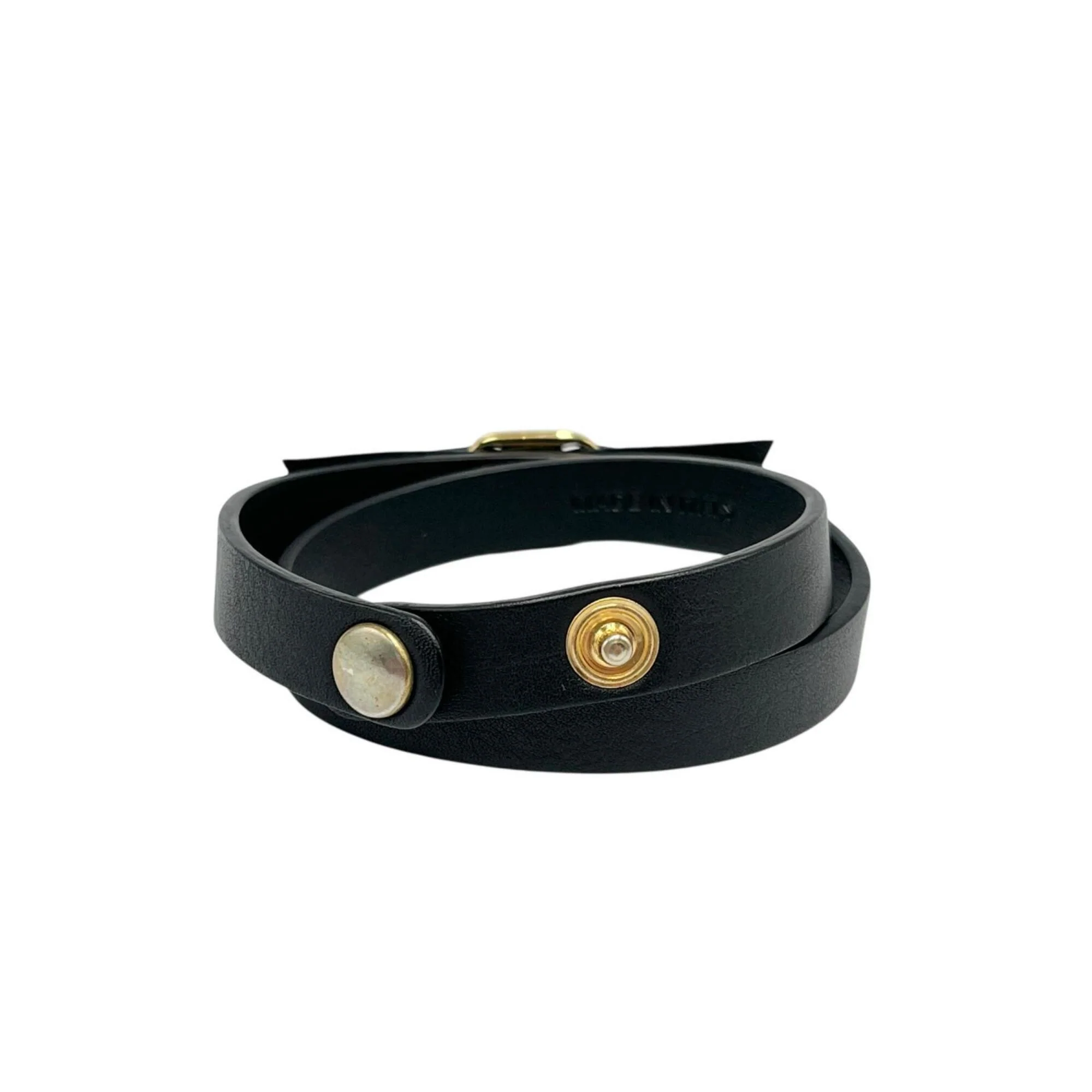 Bracelet Leather Black - Image 2