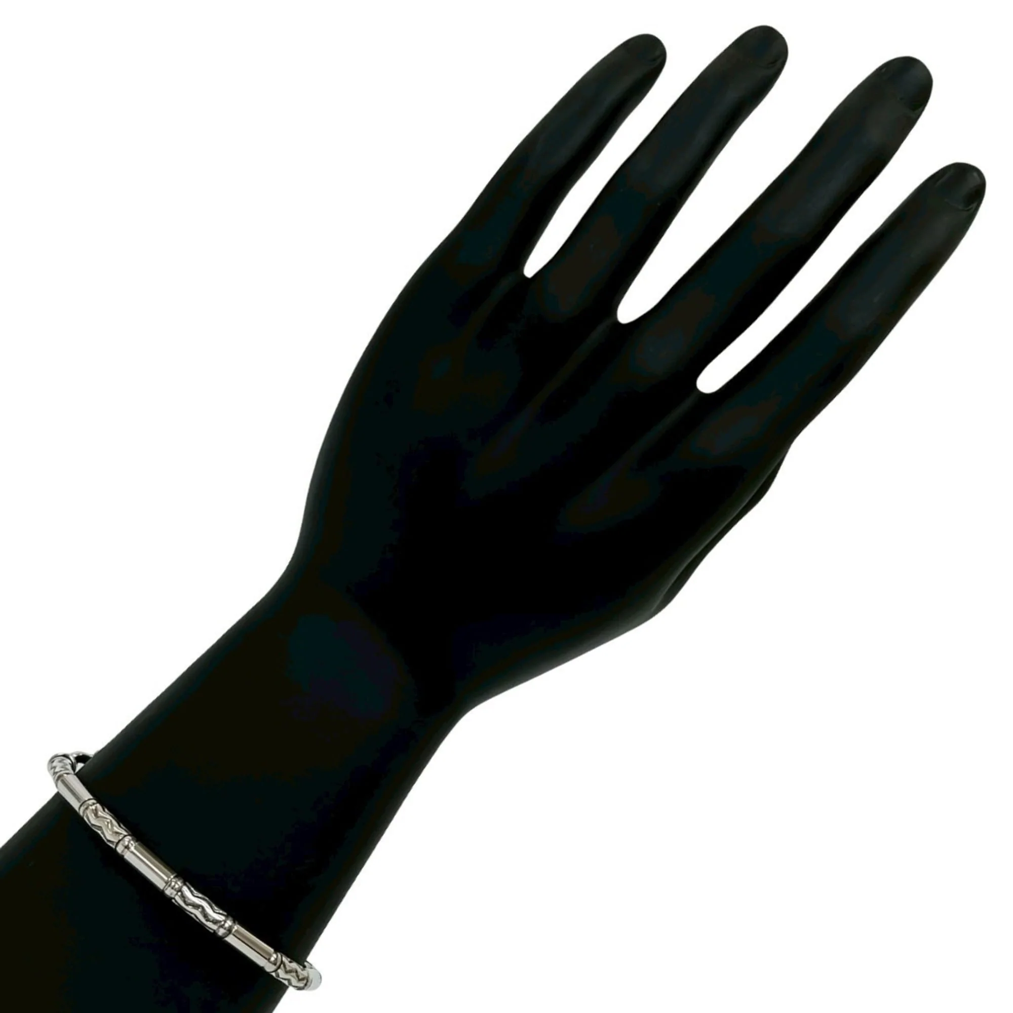 Aztec Zigzag Bracelet Sterling Silver - Image 2