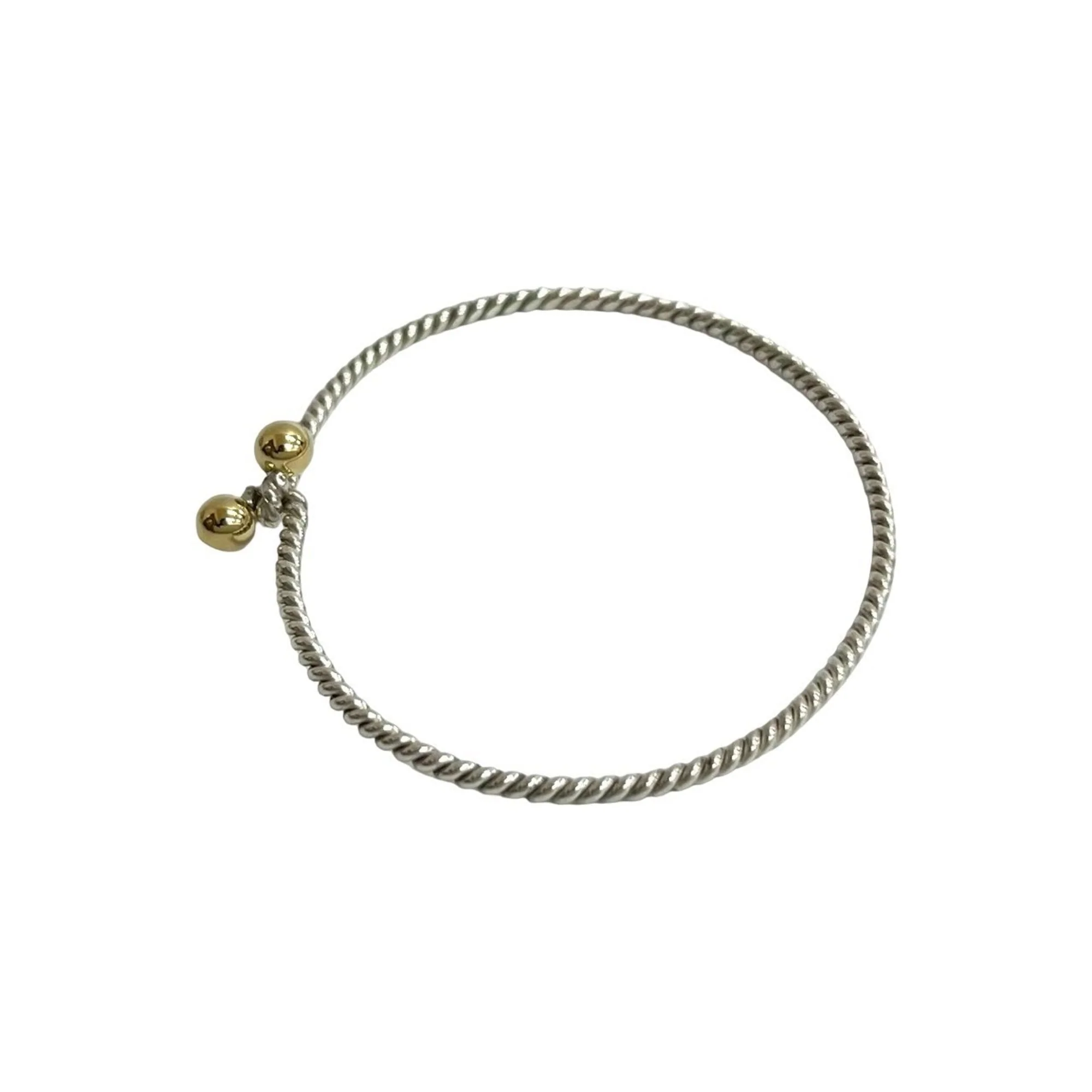 Charm Bracelet 18K Gold and Sterling Silver - Image 3