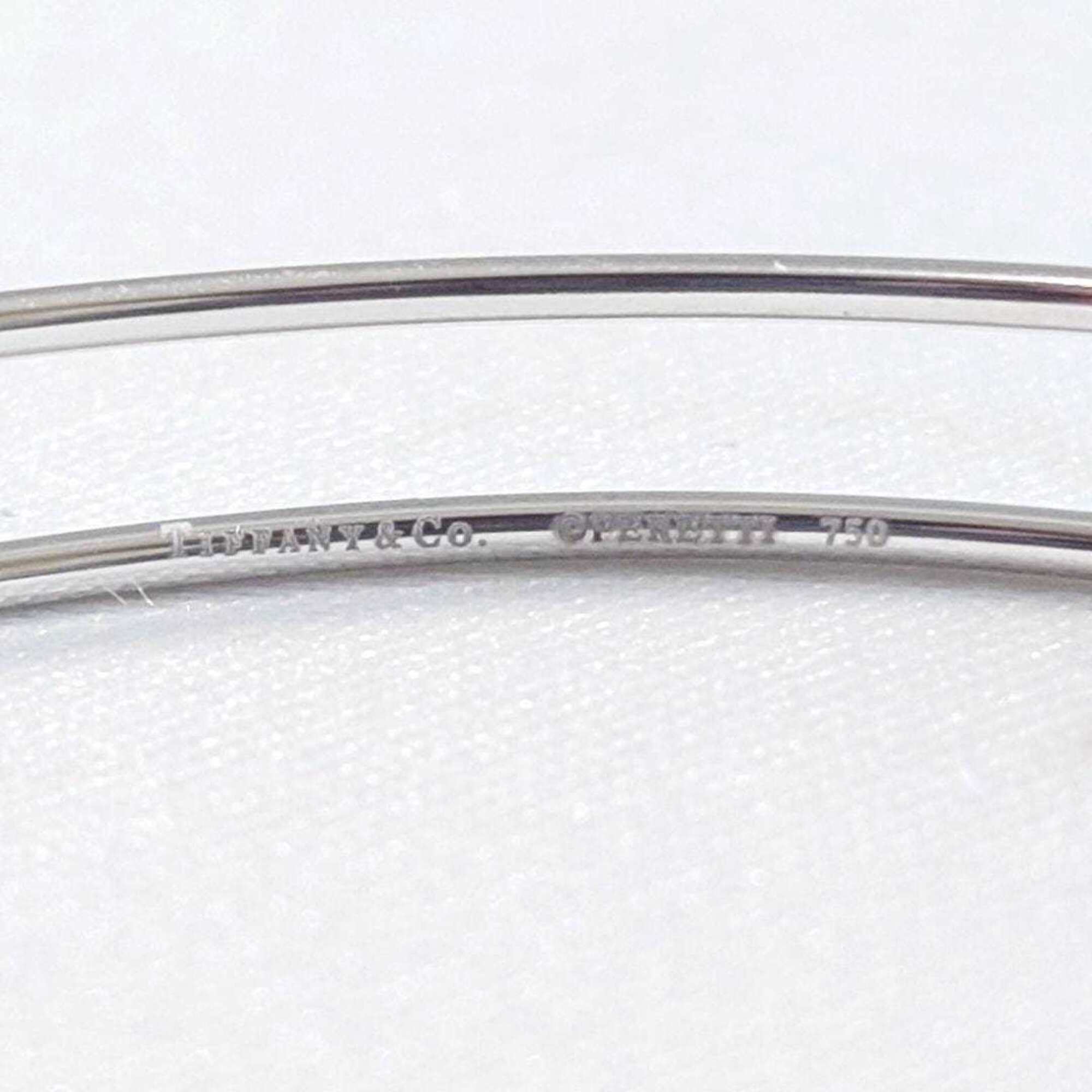 Double Wire Bracelet 18K White Gold - Image 4