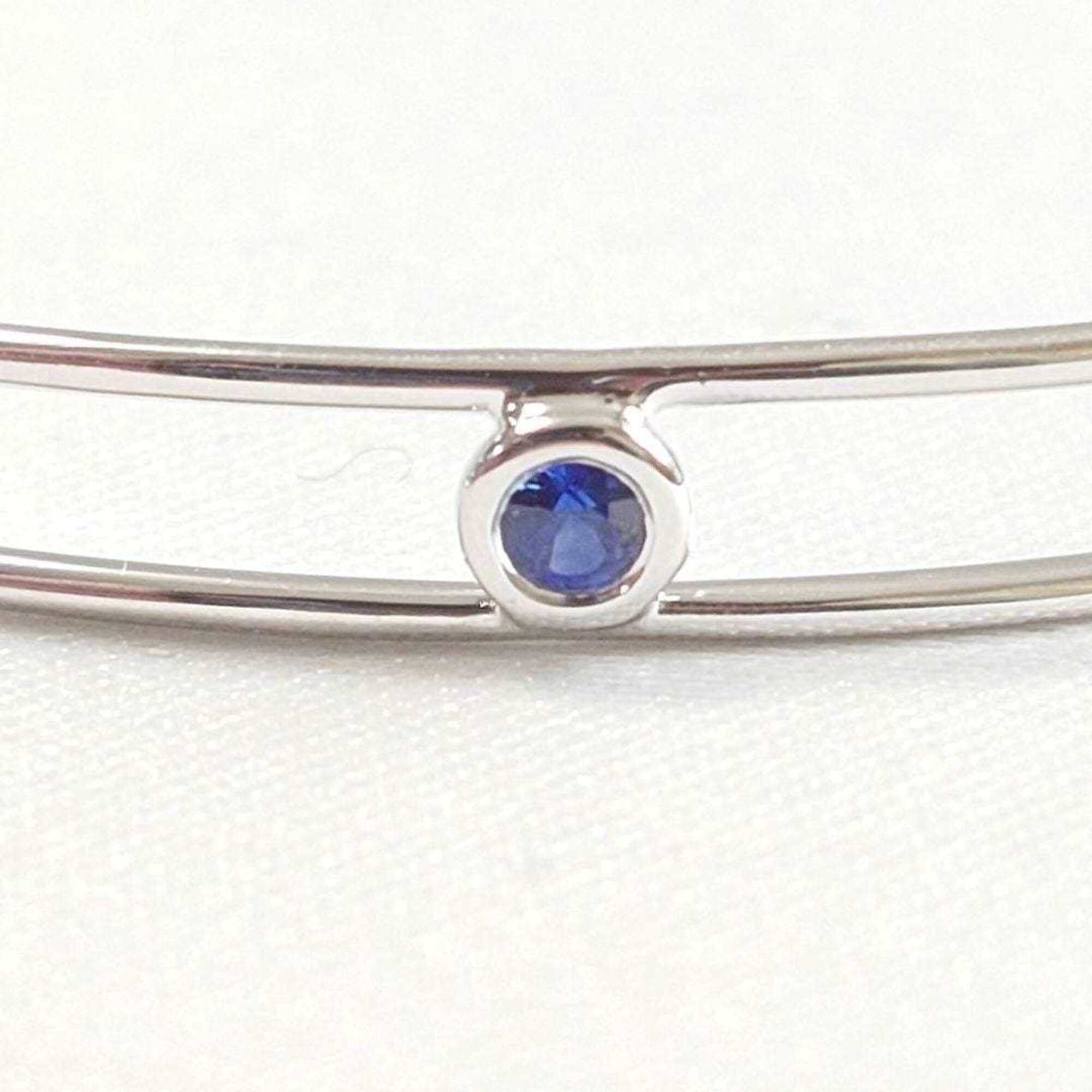 Double Wire Bracelet 18K White Gold - Image 5