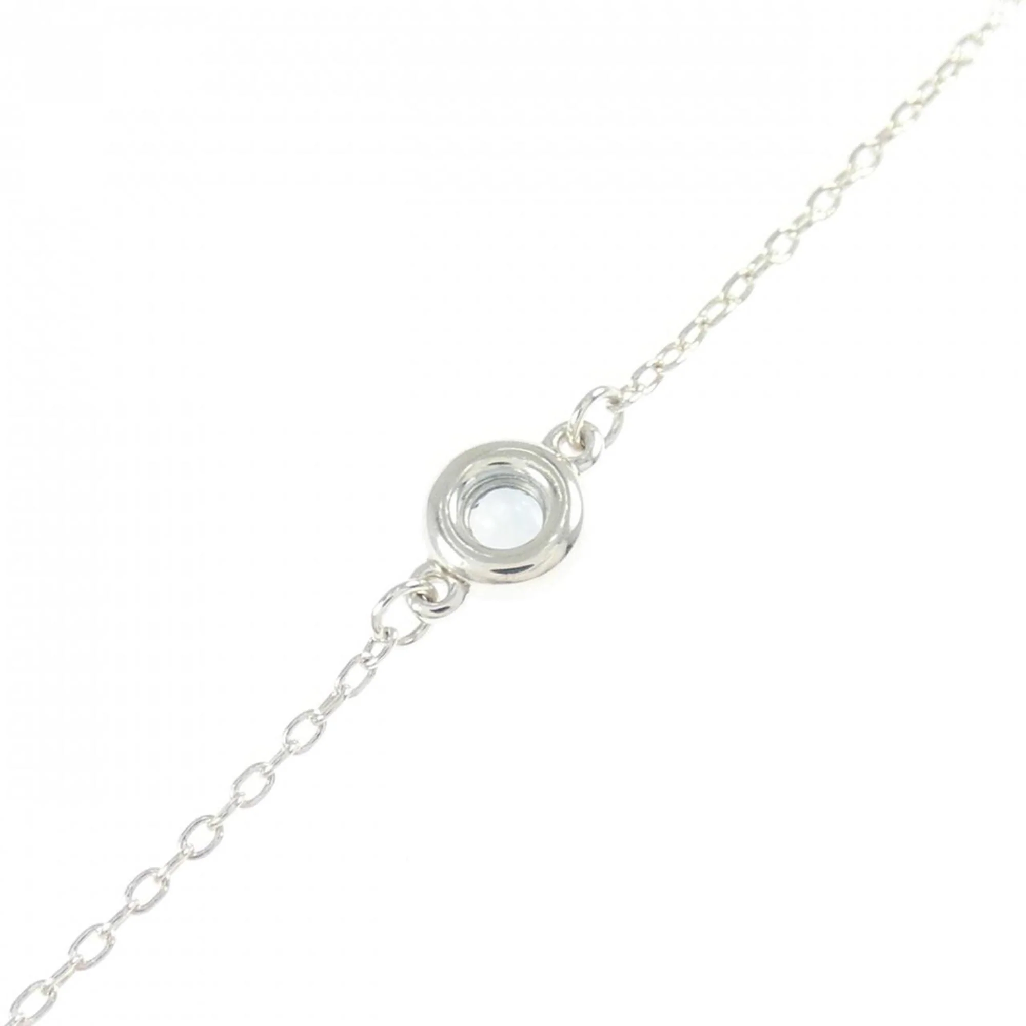 Elsa Peretti Diamonds By The Yard Pendant Necklace Sterling Silver - Image 2