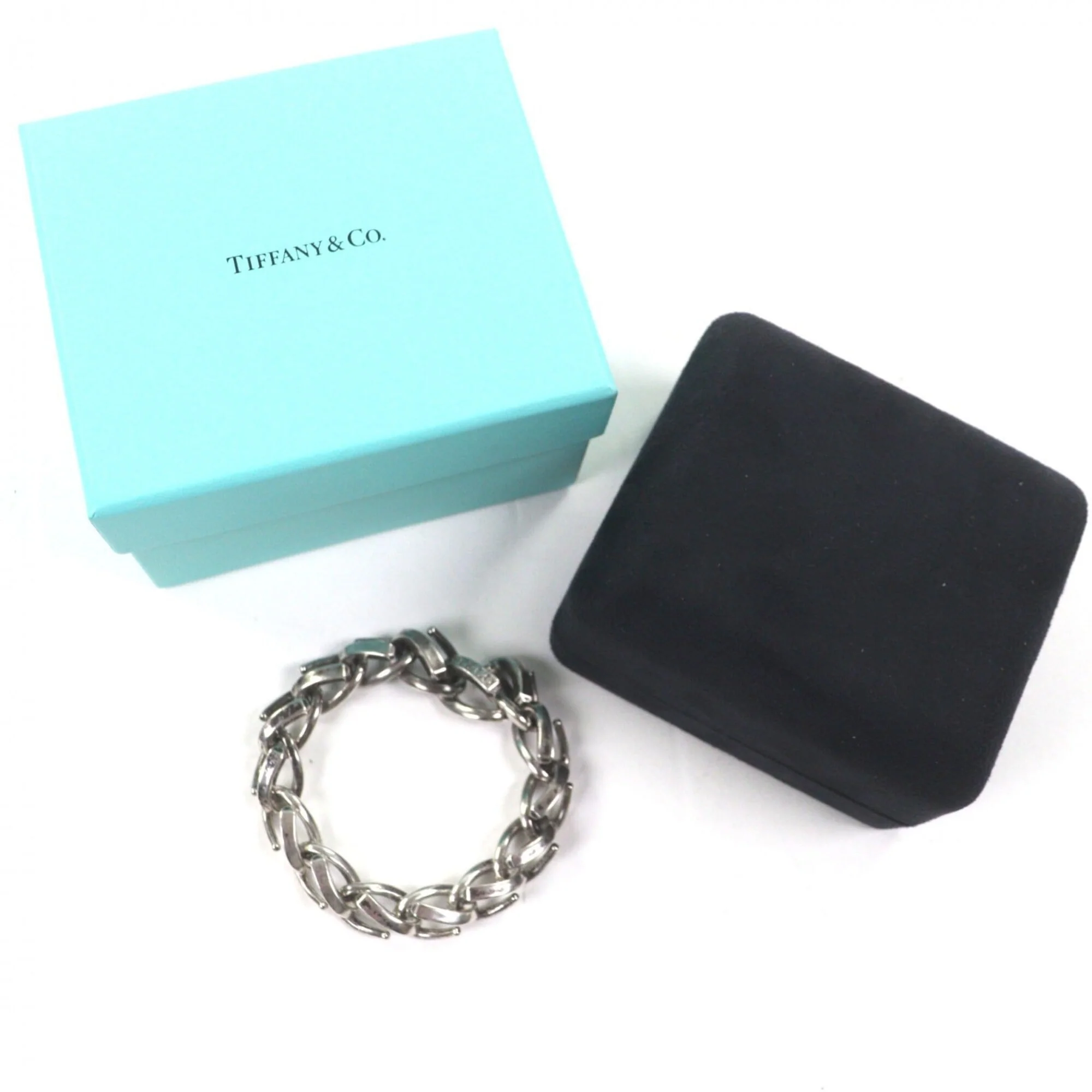 Forge Bracelet Sterling Silver Large Link - Image 2