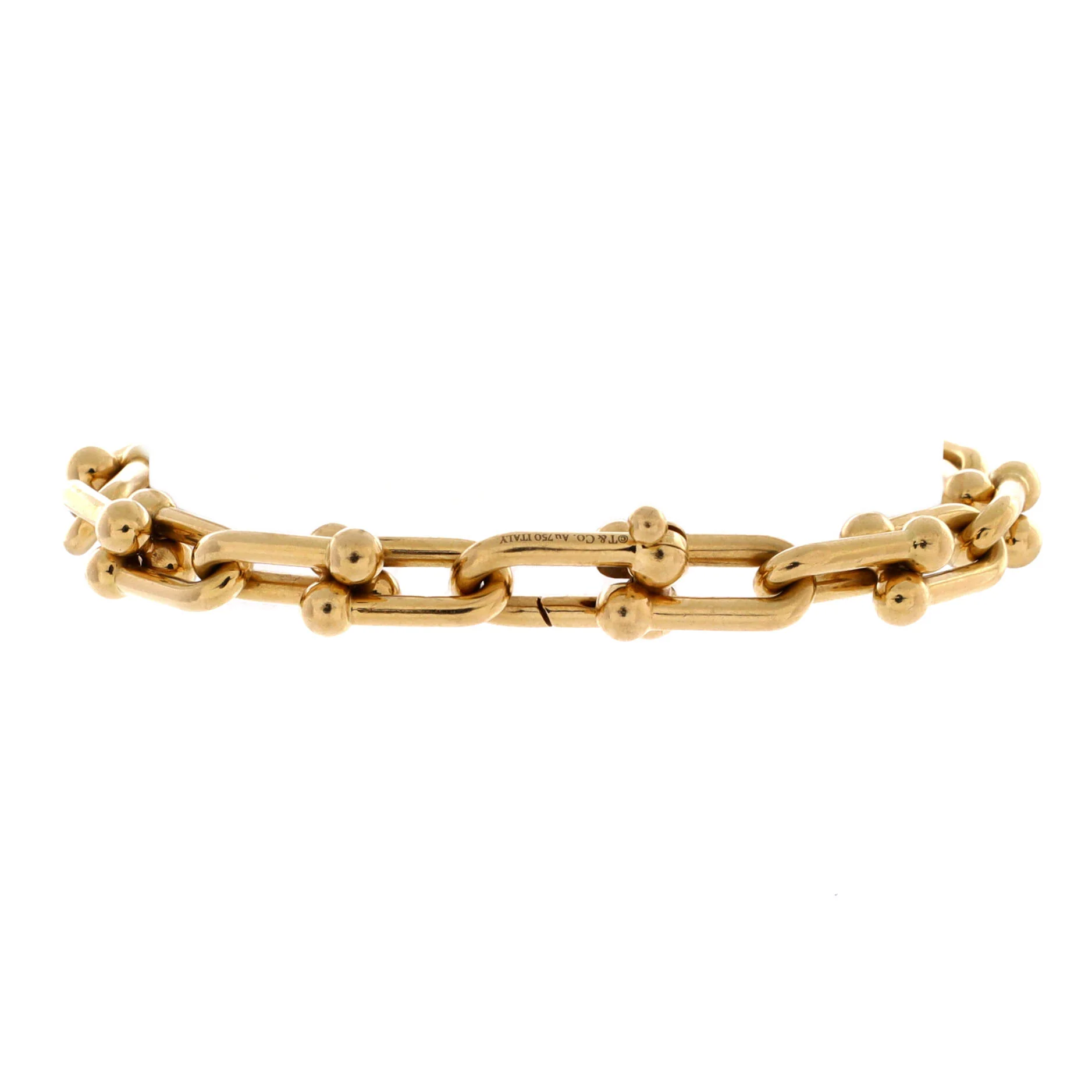 HardWear Link Bracelet 18K Yellow Gold Medium - Image 3