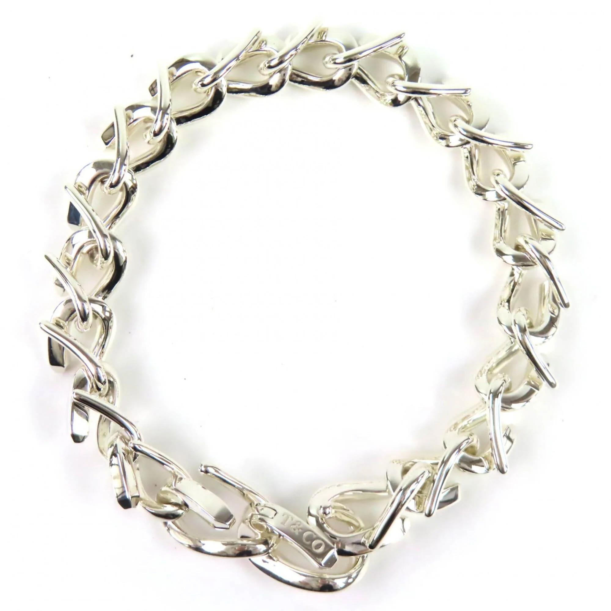 Link Bracelet Sterling Silver Medium