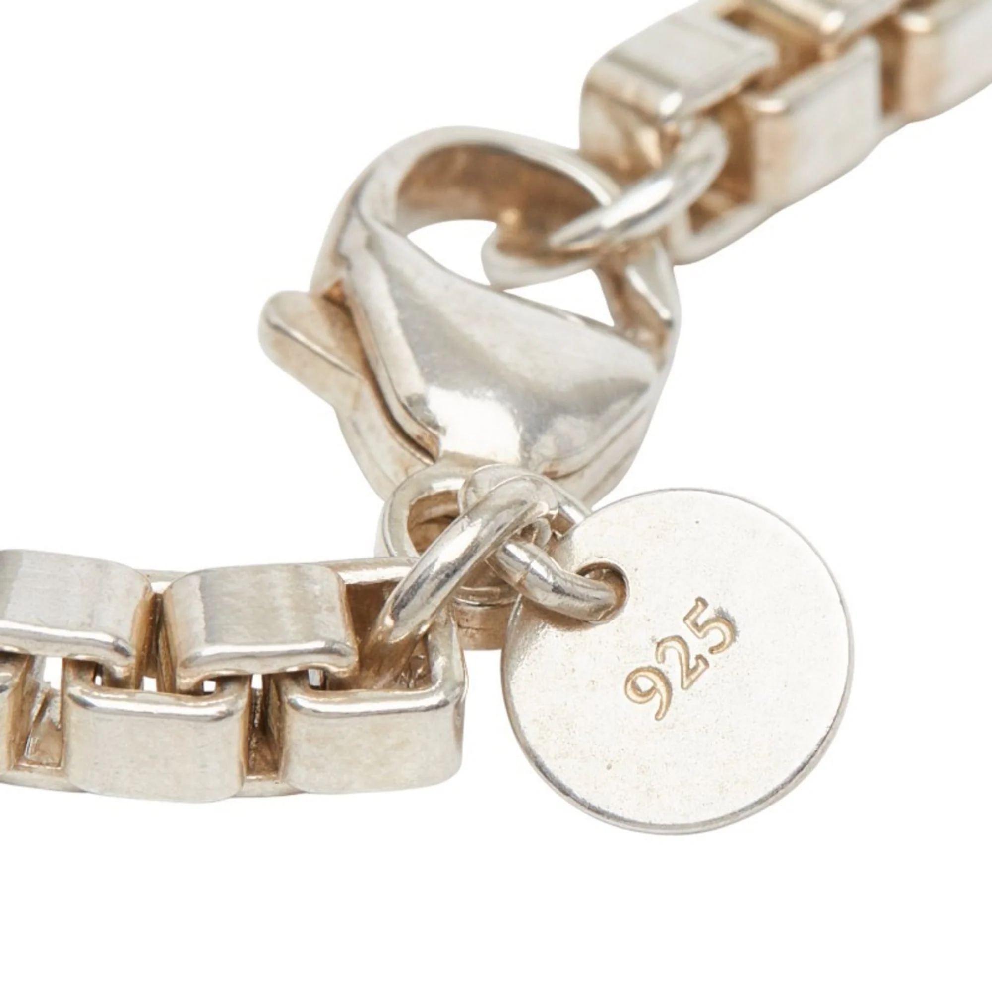 Venetian Link Bracelet Sterling Silver - Image 5