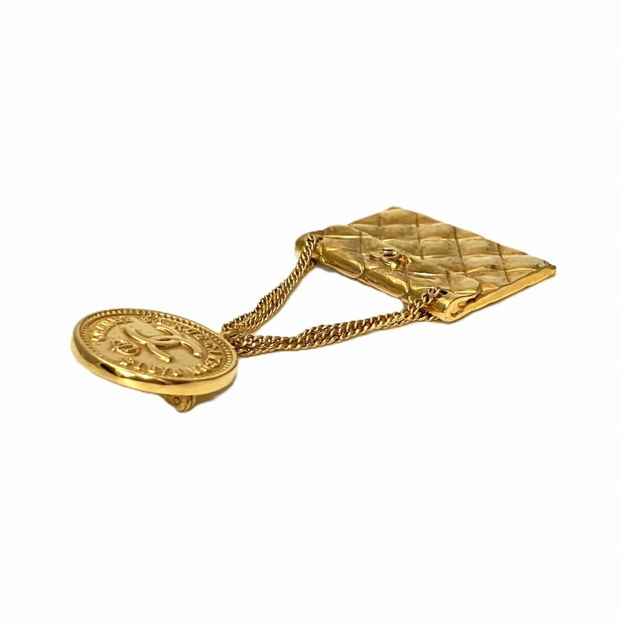 Brooch Gold-Tone Metal - Image 8