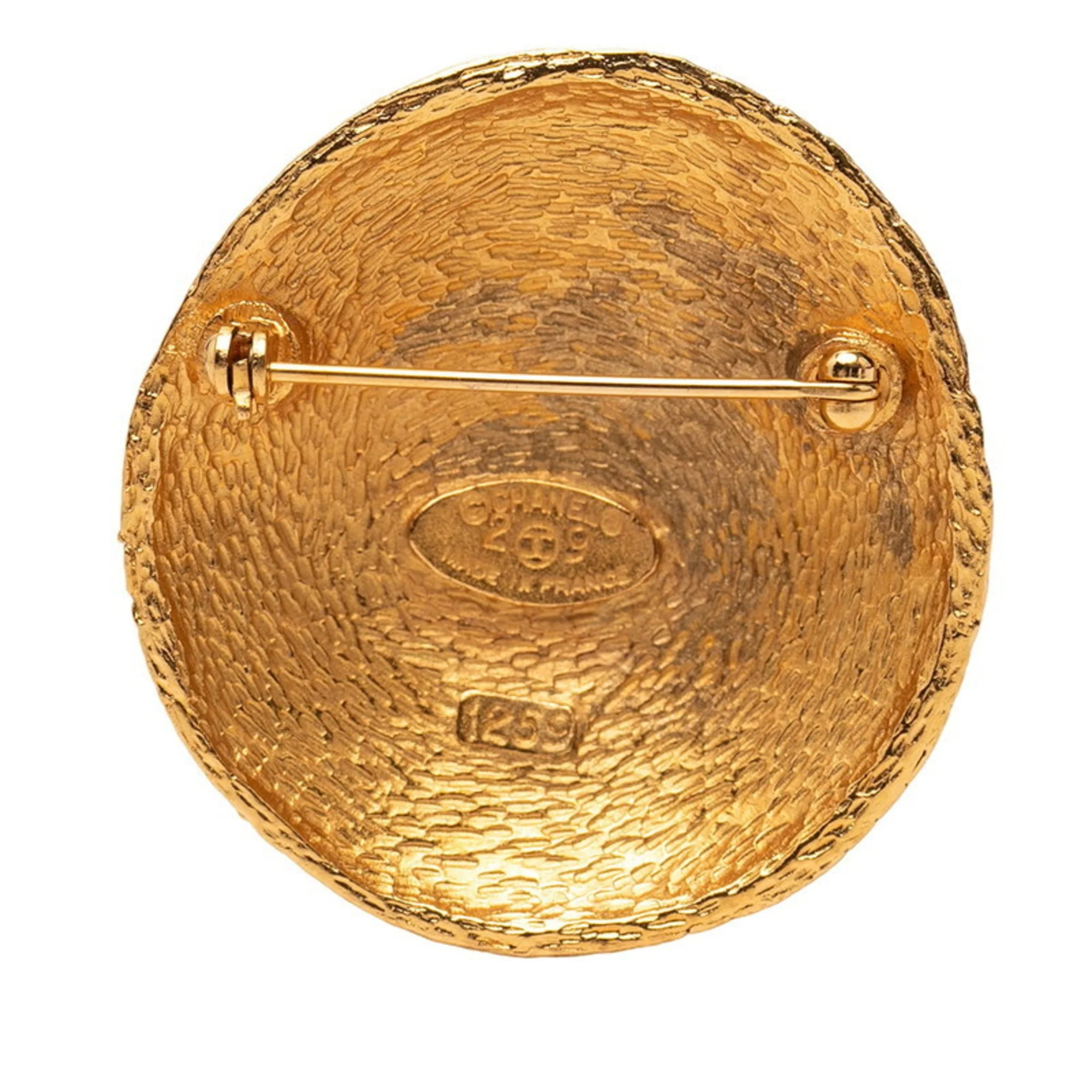 CC Logo Brooch Metal - Image 2