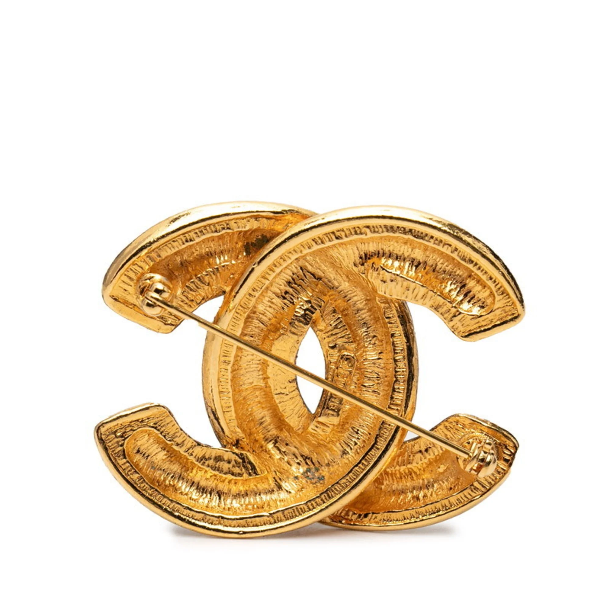 CC Logo Brooch Metal - Image 2