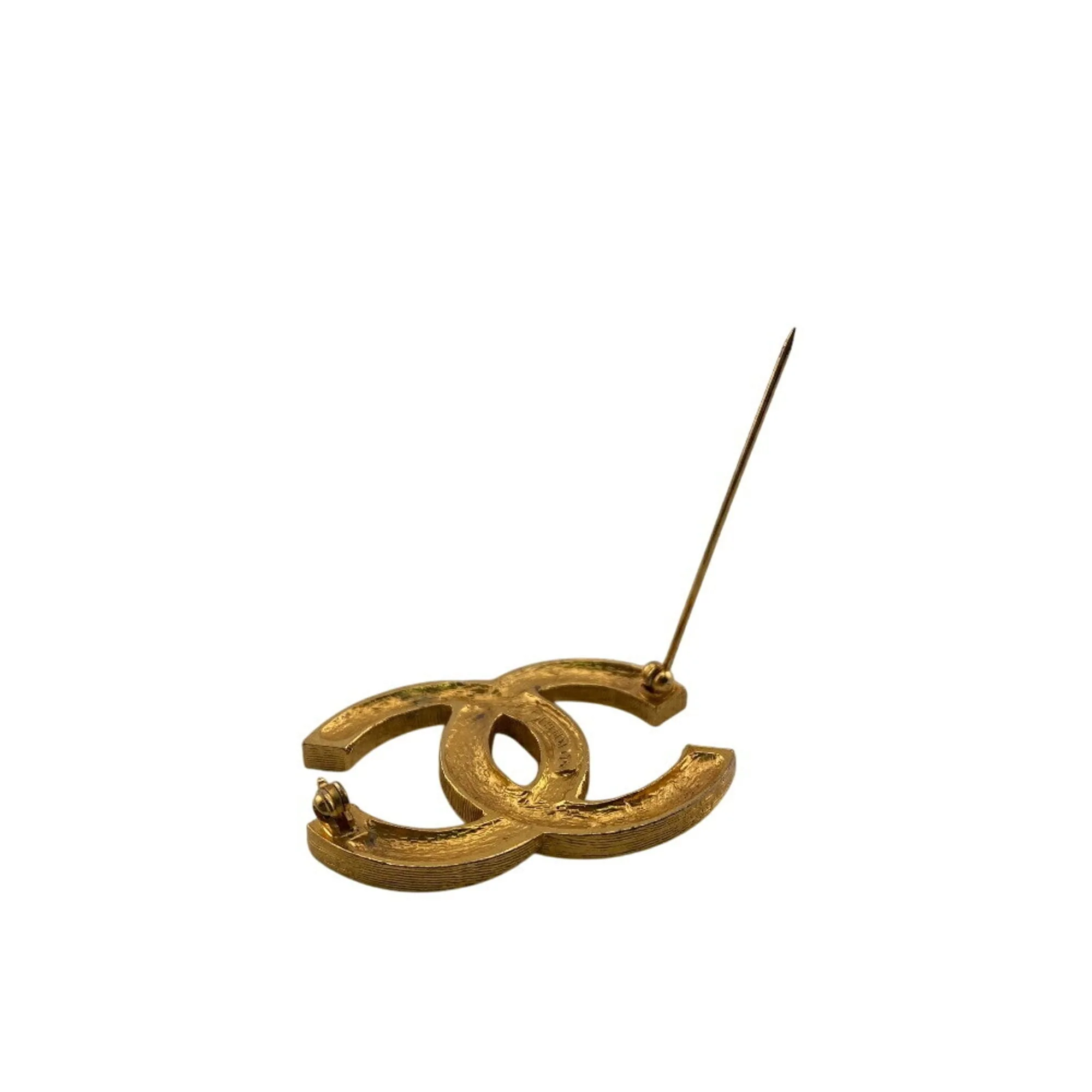 CC Logo Brooch Metal - Image 4