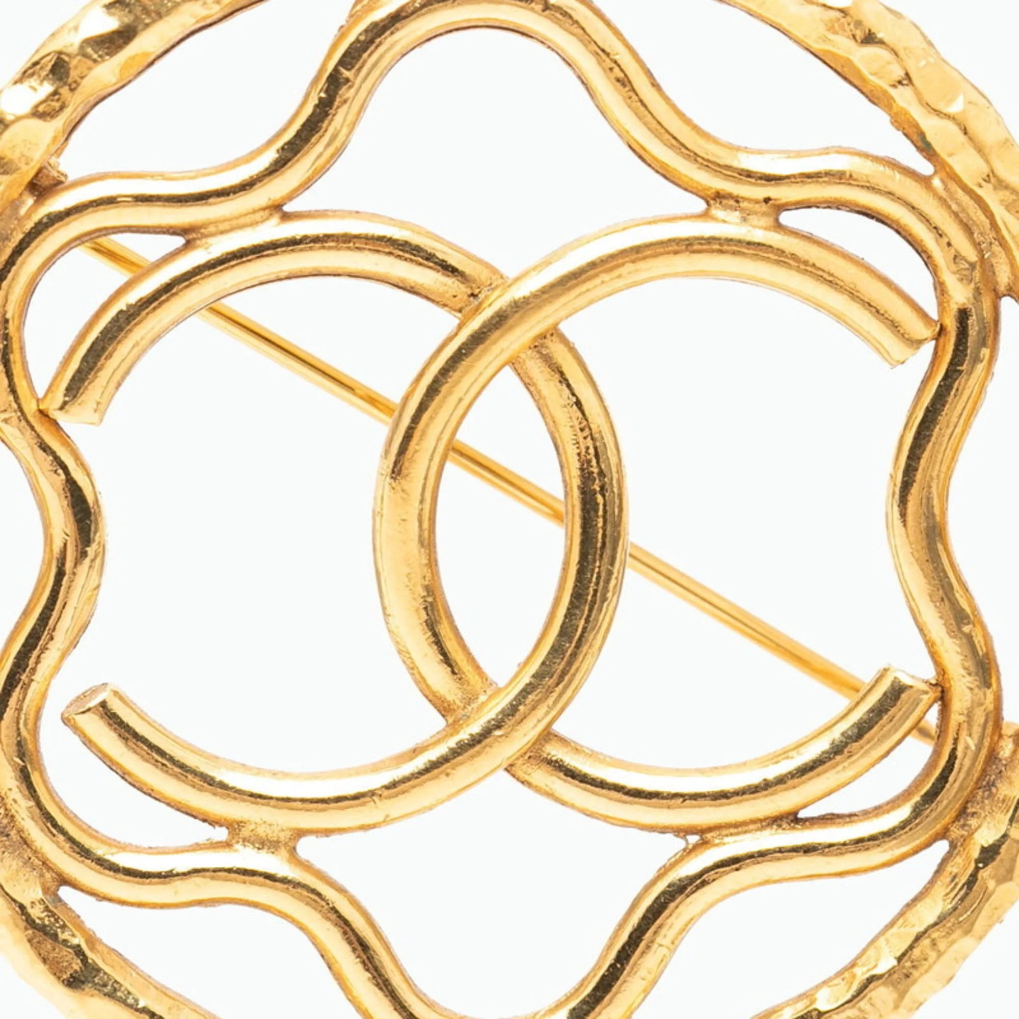 CC Logo Brooch Metal - Image 3