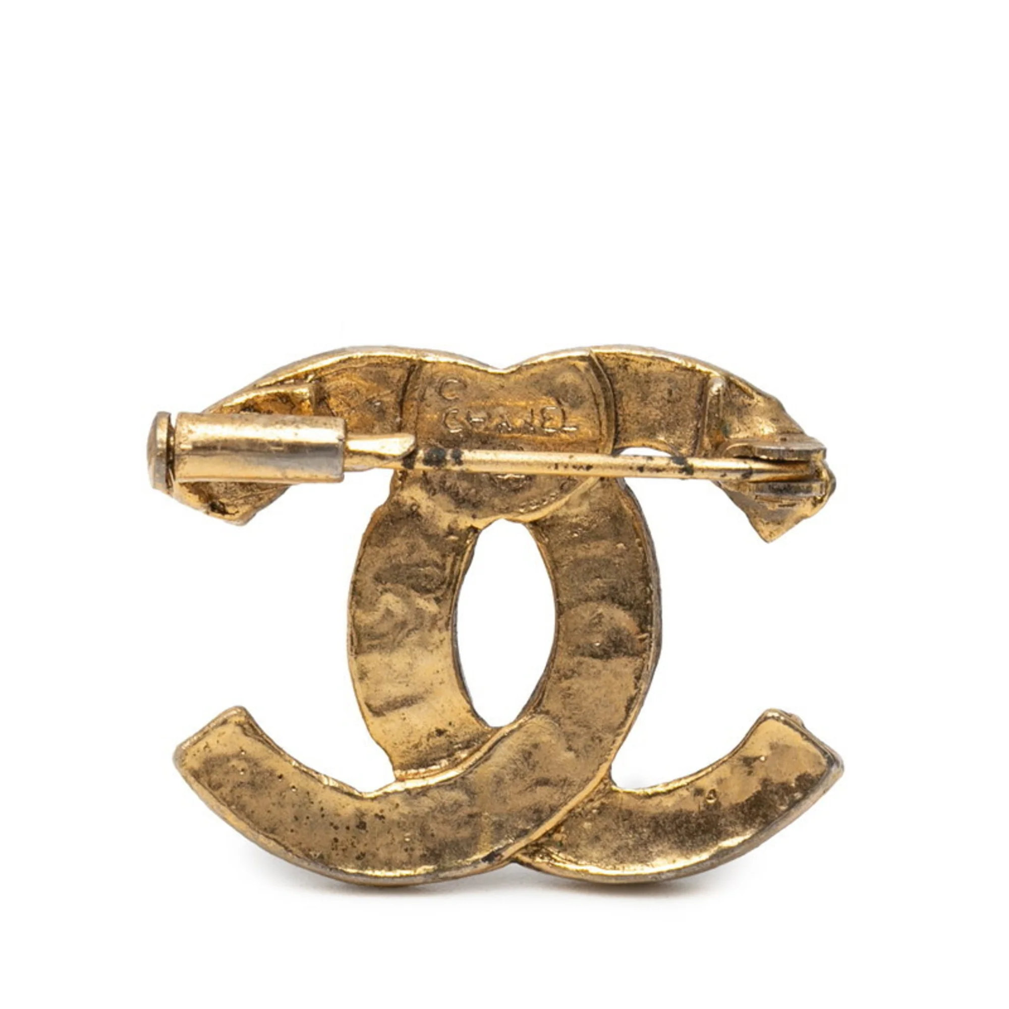 CC Logo Brooch Metal - Image 2