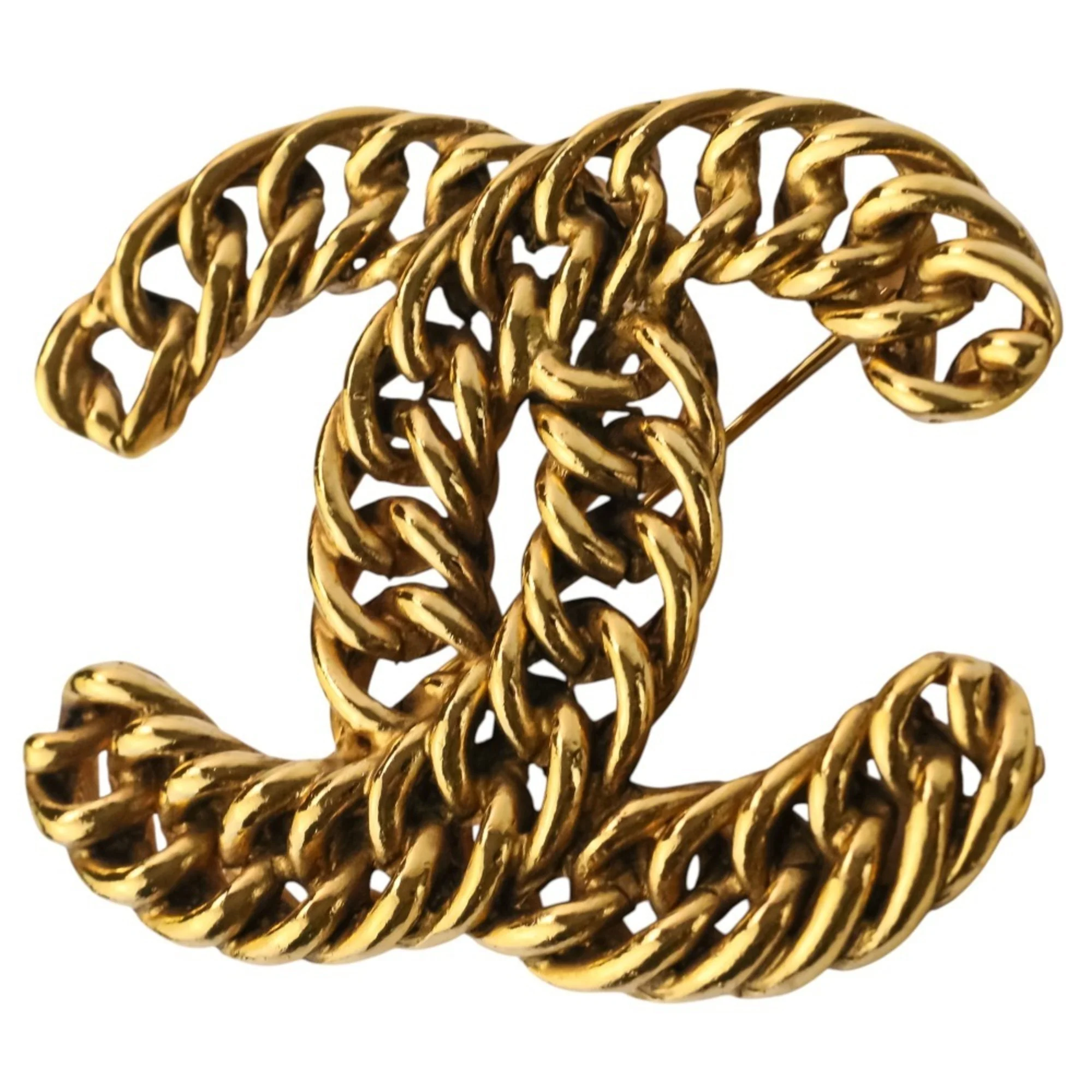 CC Logo Brooch Metal - Image 2