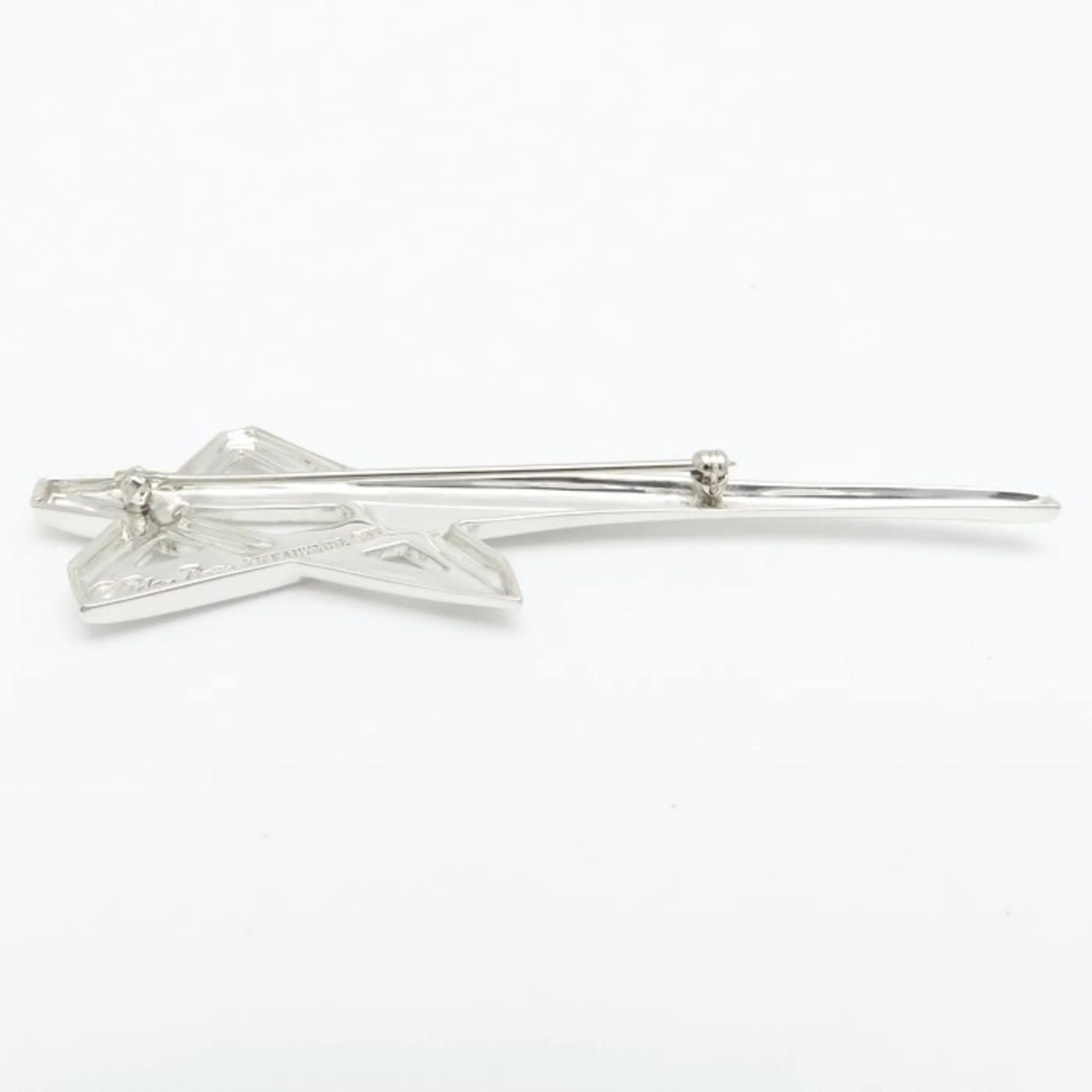 Shooting Star Brooch Sterling Silver - Image 3