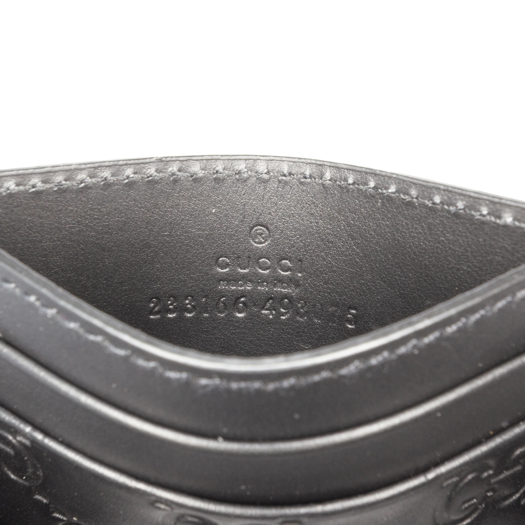 Card Holder Guccissima Leather - Image 5