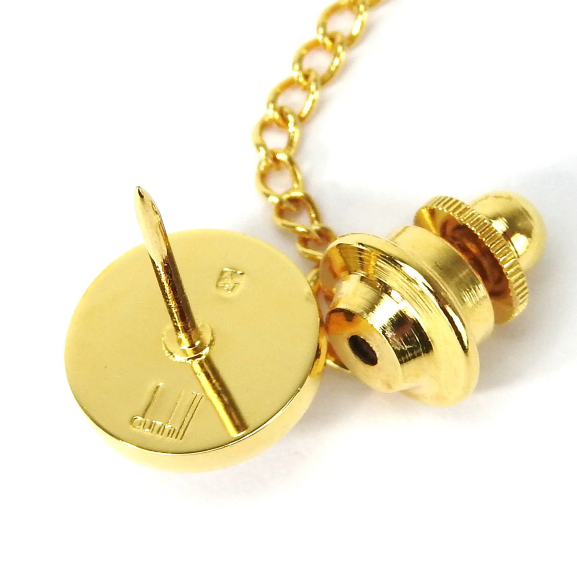 Cufflinks Metal and Plastic Gold and White Bracelet - Image 4