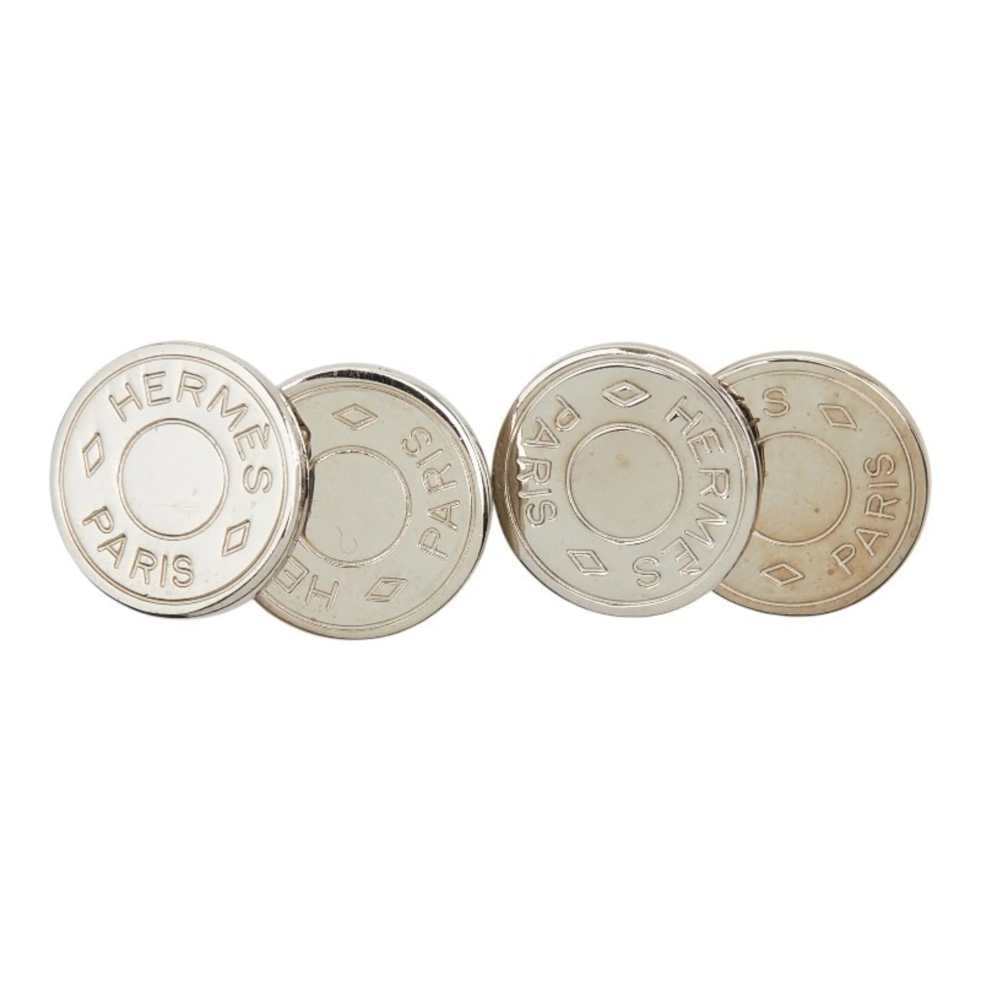 Sellier Cufflinks Silver Metal Bracelet - Image 2