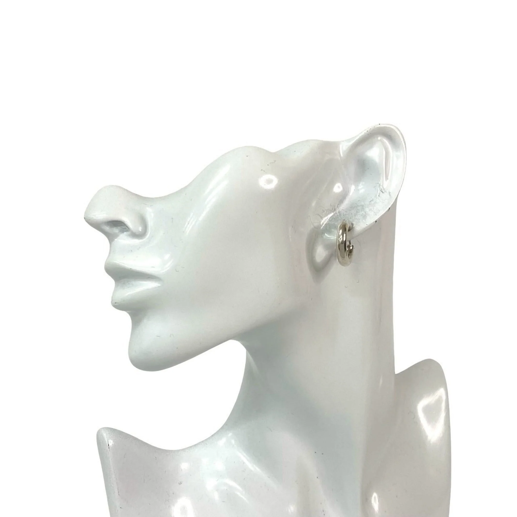 Earrings Hoop Sterling Silver - Image 2