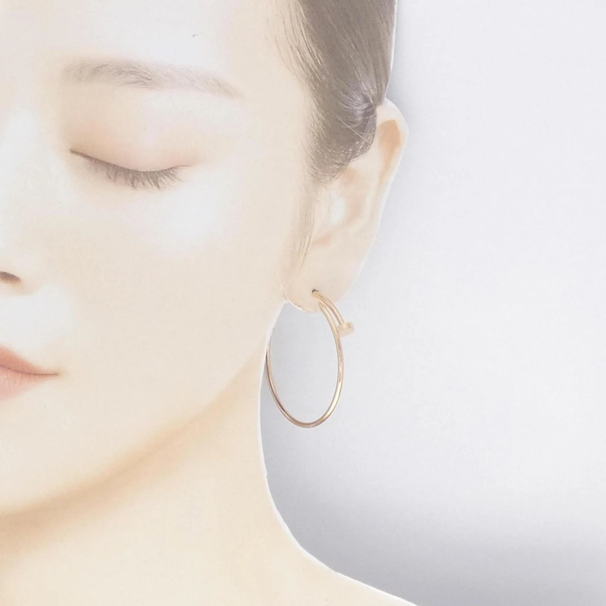 Juste un Clou Earrings 18K Rose Gold 18K Rose Gold - Image 4