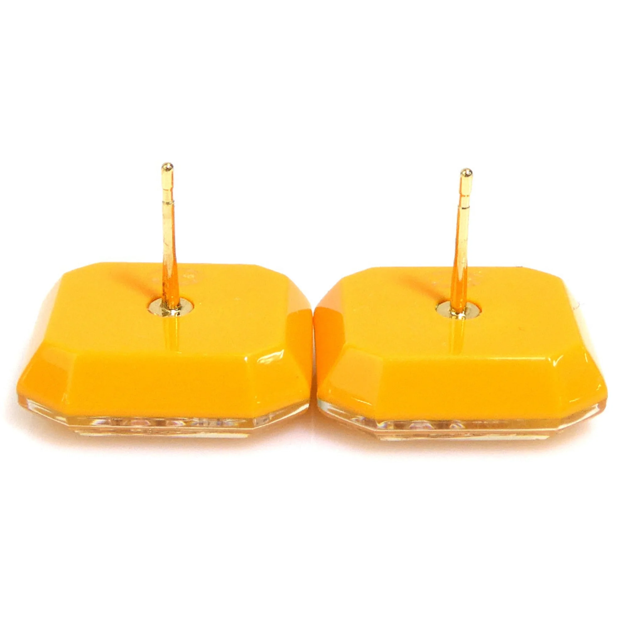 CC Logo Earrings Gold-Tone Metal - Image 6