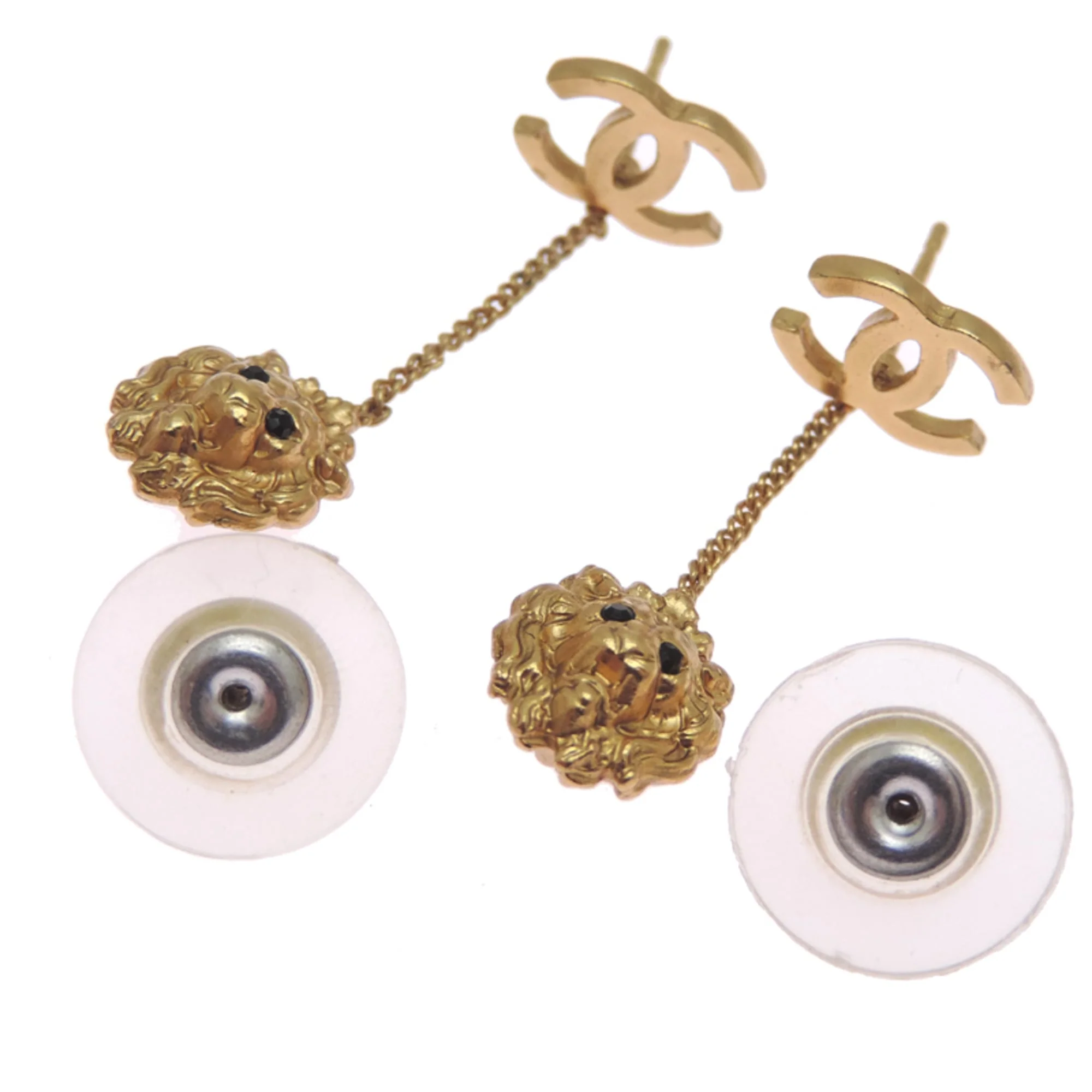 CC Logo Earrings Metal - Image 5