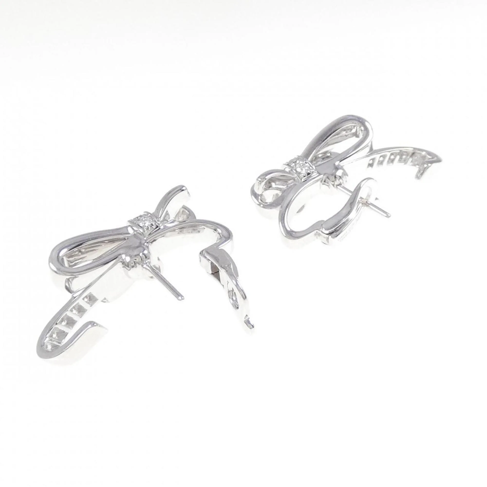 Earrings 18K White Gold - Image 3