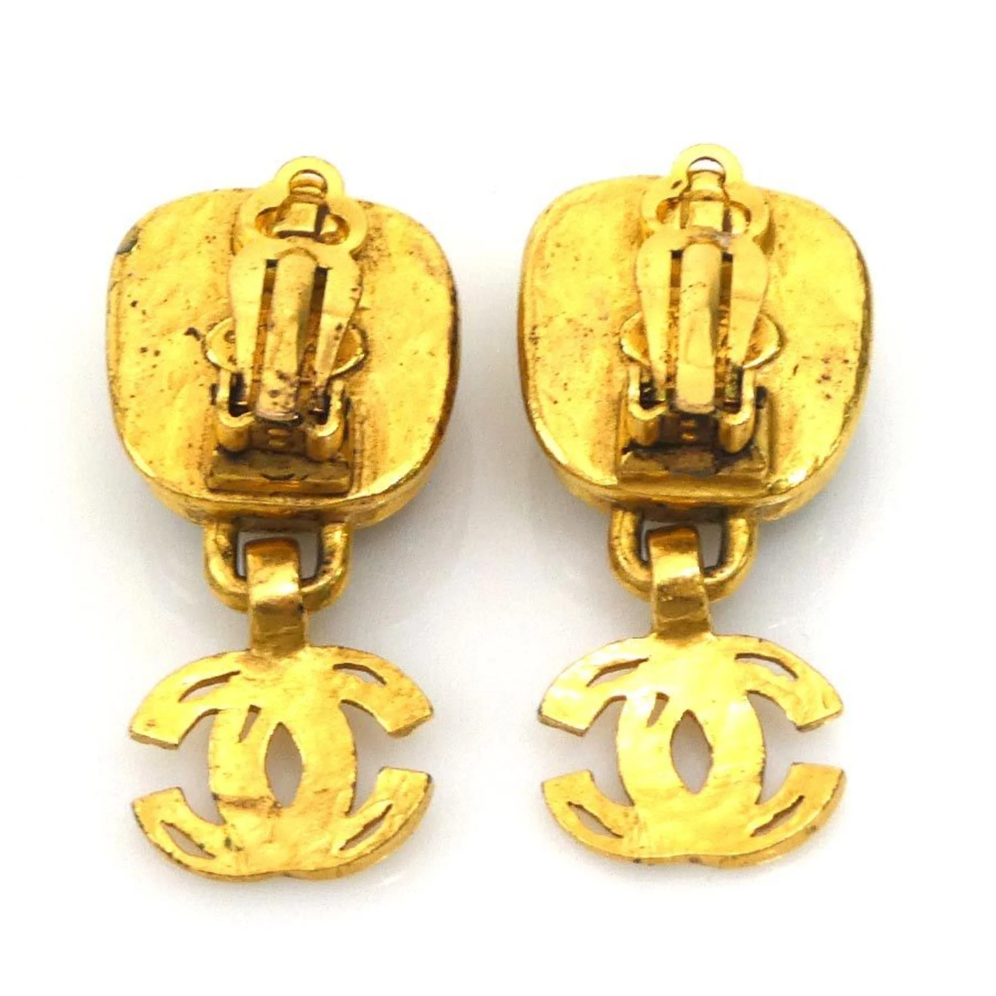 Earrings Gold-Tone Metal - Image 5