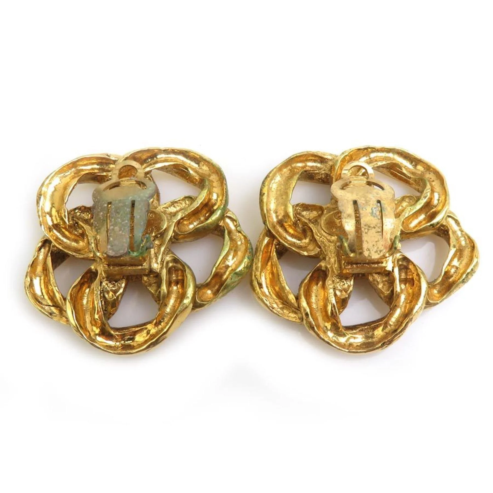 Earrings Gold-Tone Metal - Image 6
