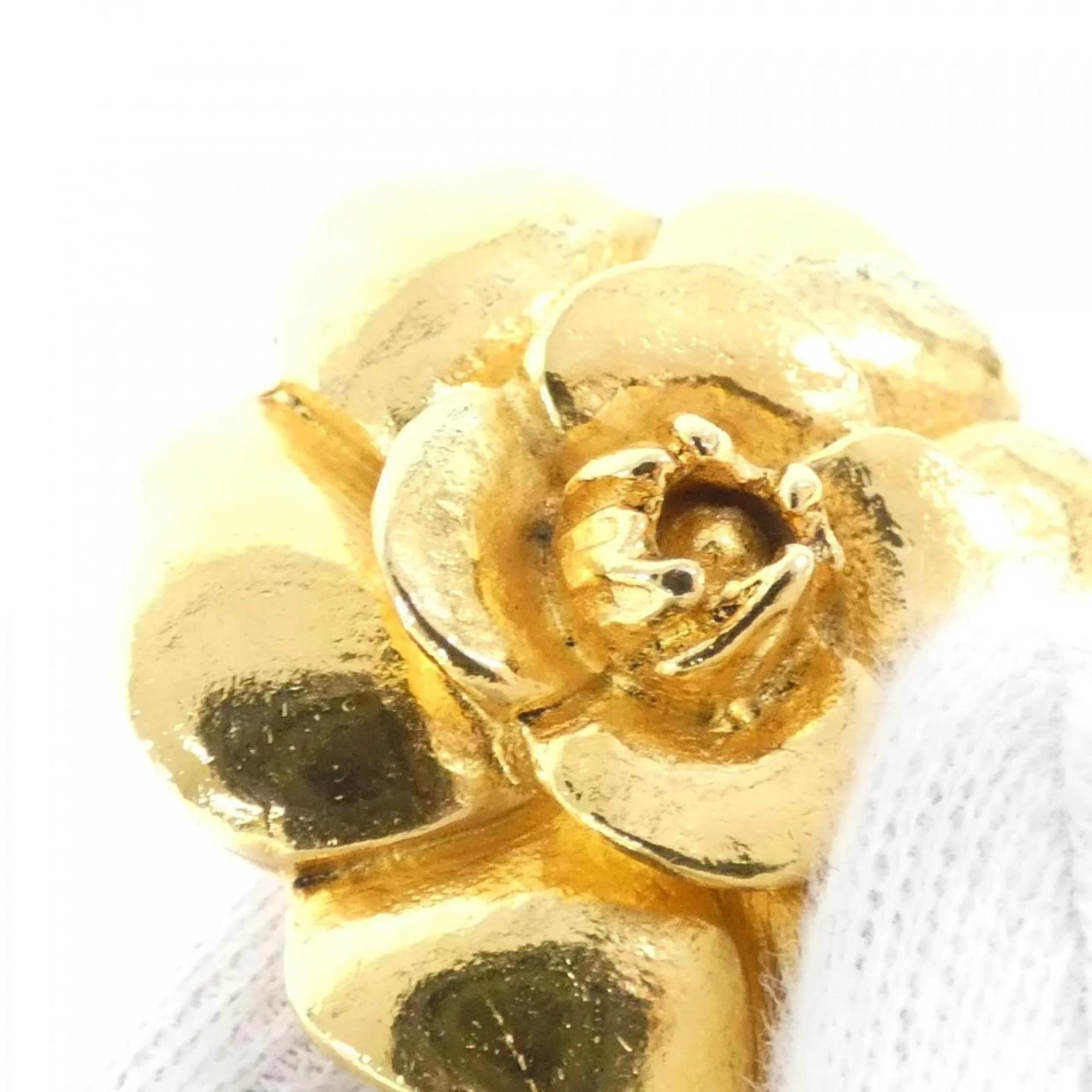 Earrings Gold-Tone Metal - Image 3