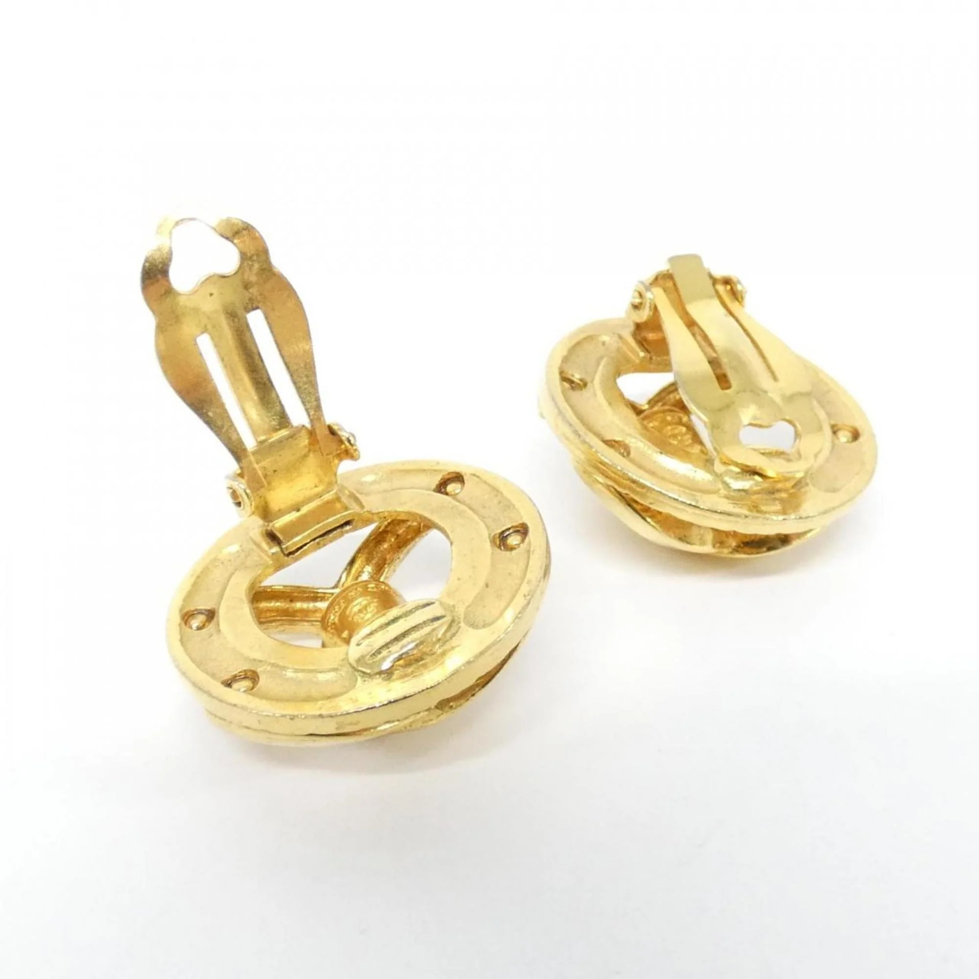 Earrings Gold-Tone Metal - Image 7