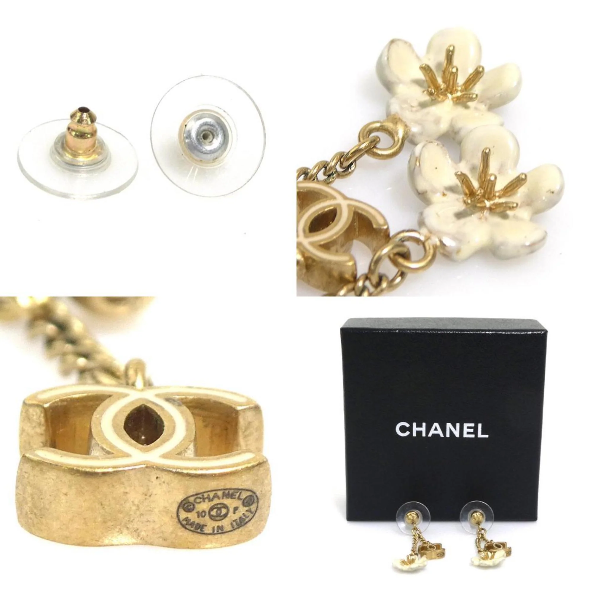 Earrings Gold-Tone Metal - Image 5