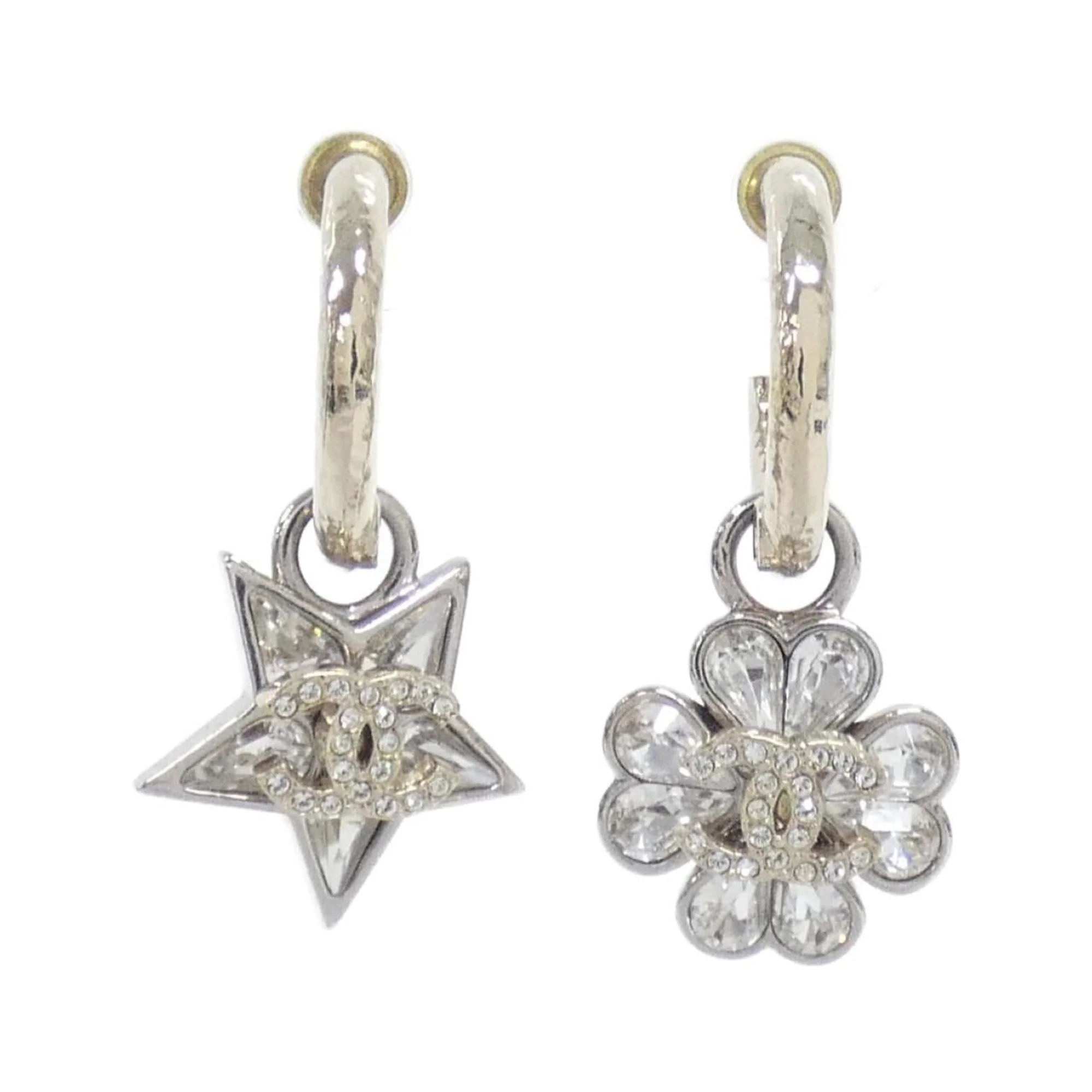 Earrings Gold-Tone Metal