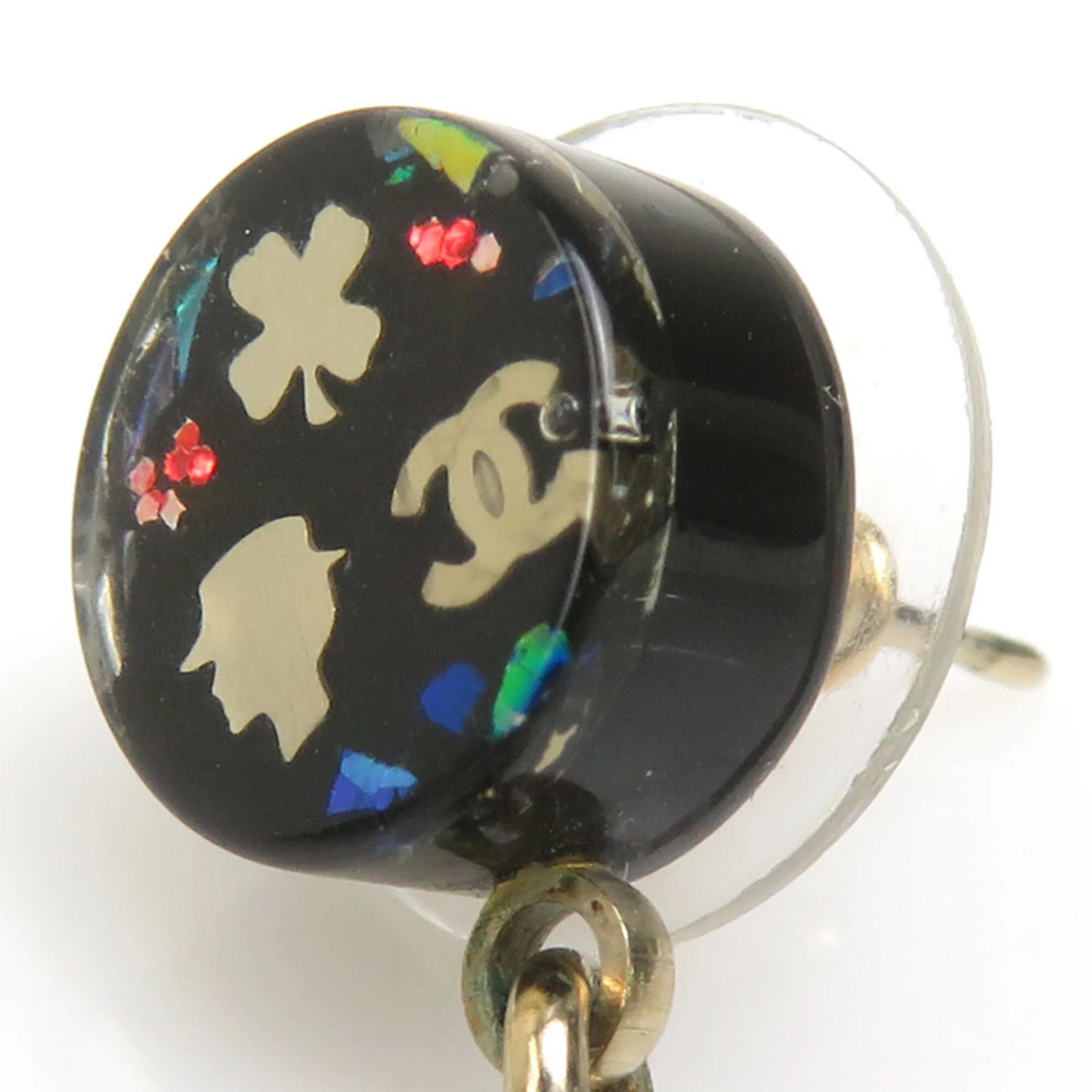 Earrings Metal and Resin - Image 9