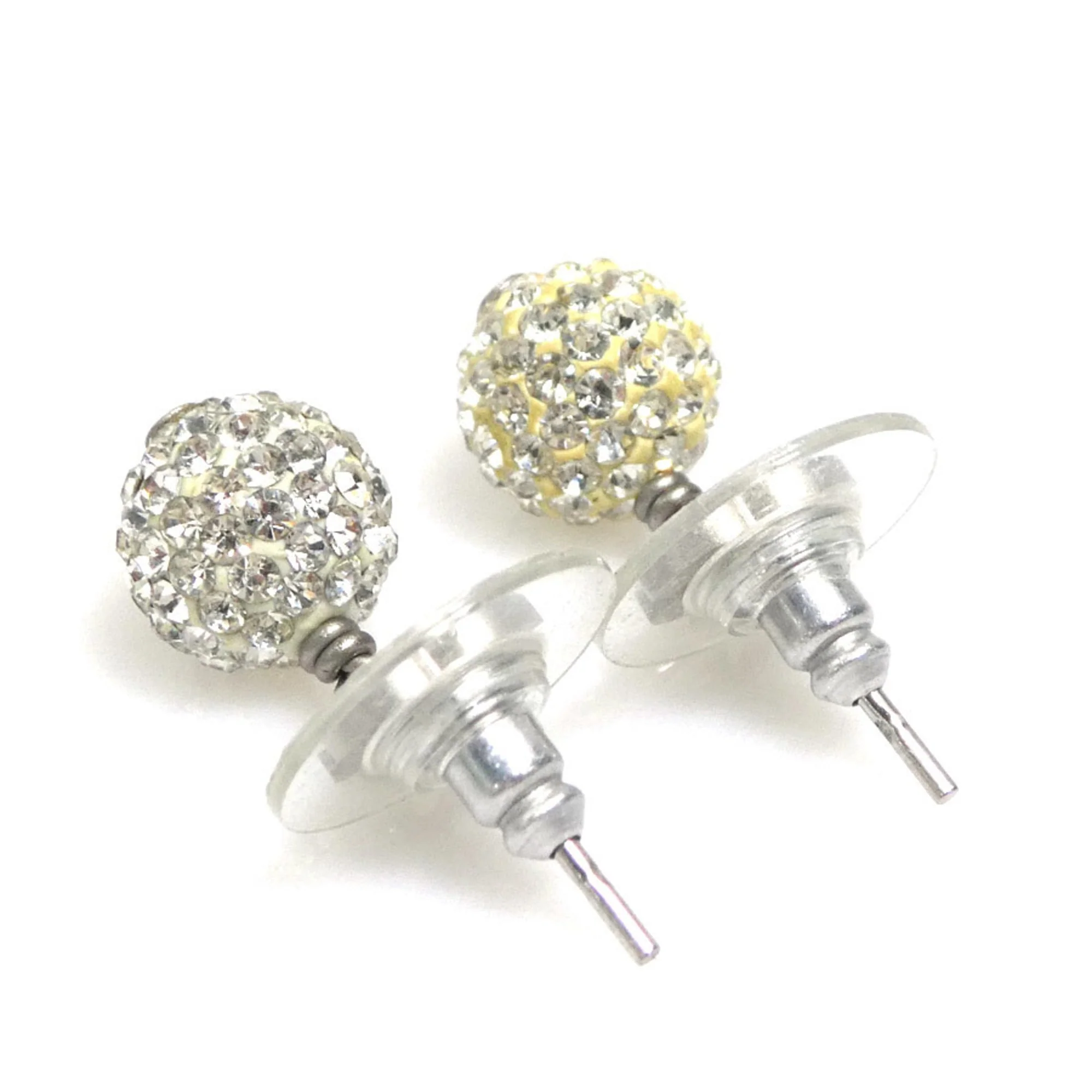 Rhinestone Earrings Metal and Rhinestone - Image 5