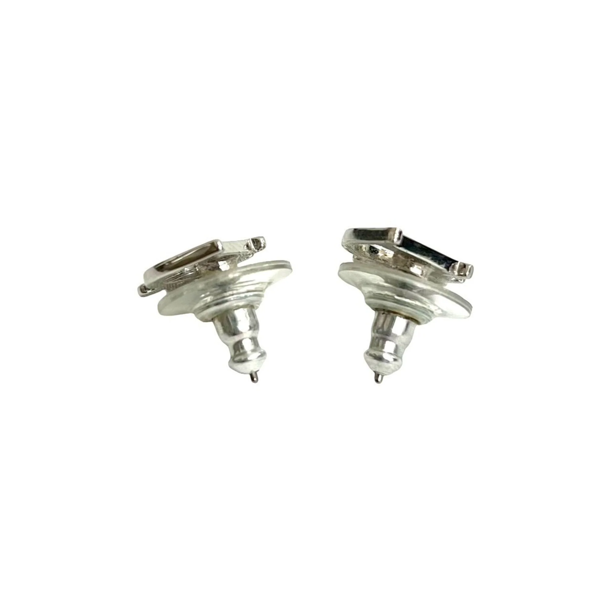 Earrings Silver-Tone Metal - Image 3