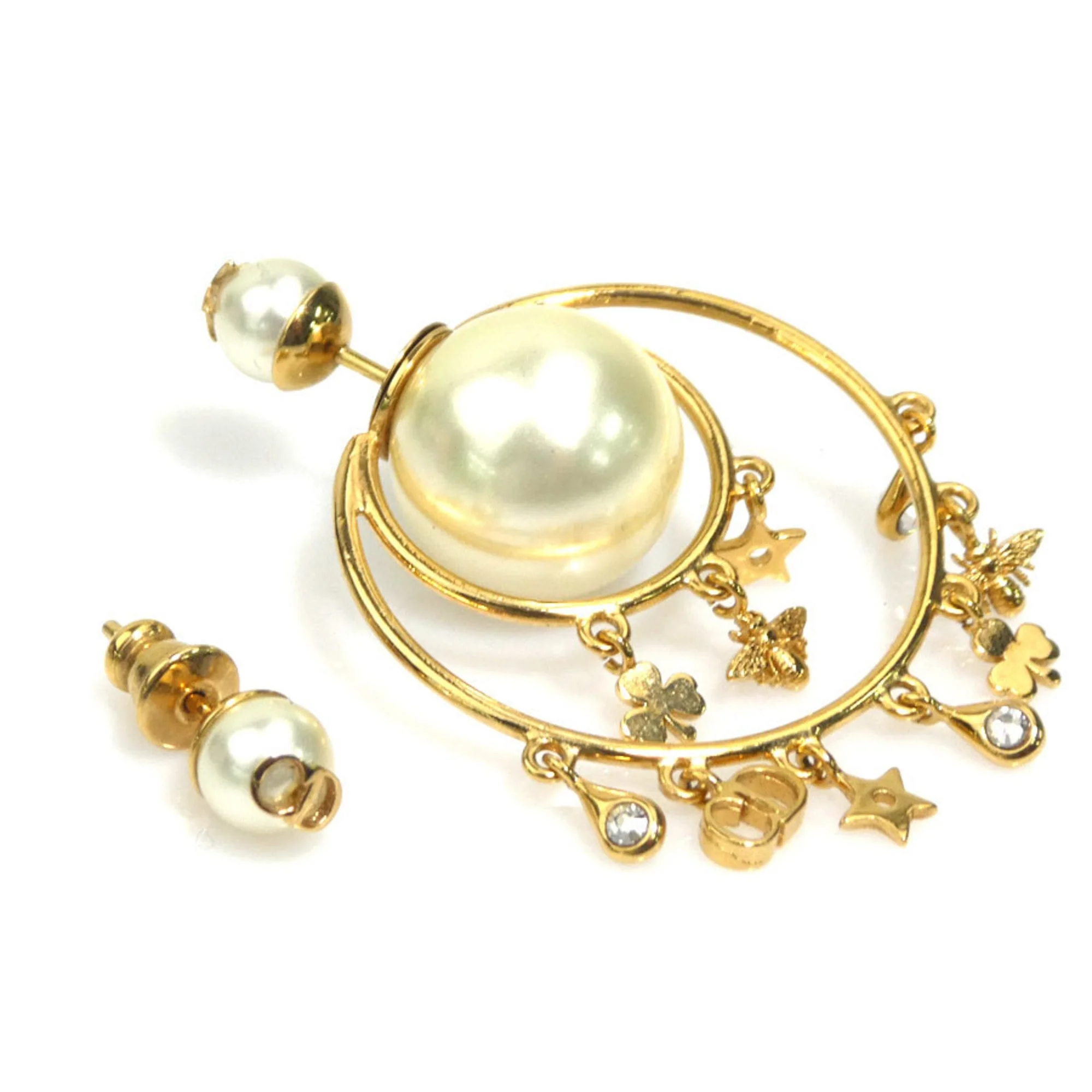 Earrings Tribal Gold-Tone Metal - Image 2